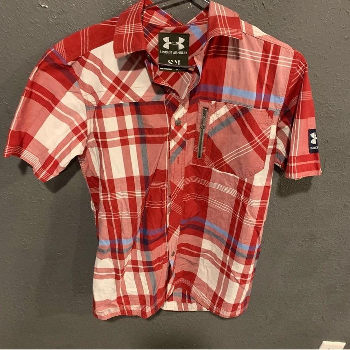 Under Armour Men’s Under Armor Button Down Shirt Grailed