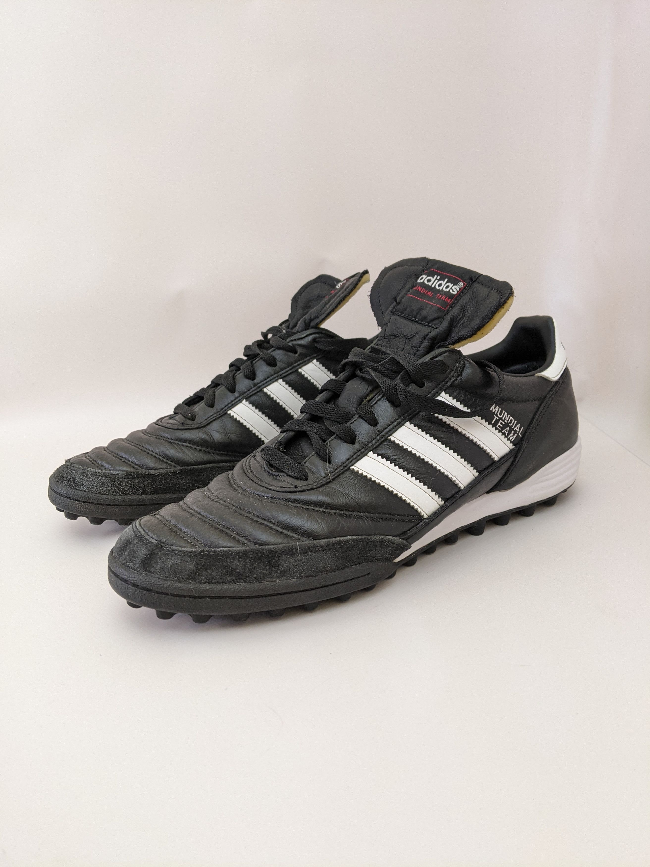 image of Adidas Copa Mundial Team Tf Soccer Football Cleats Boots in Black White, Men's (Size 10.5)