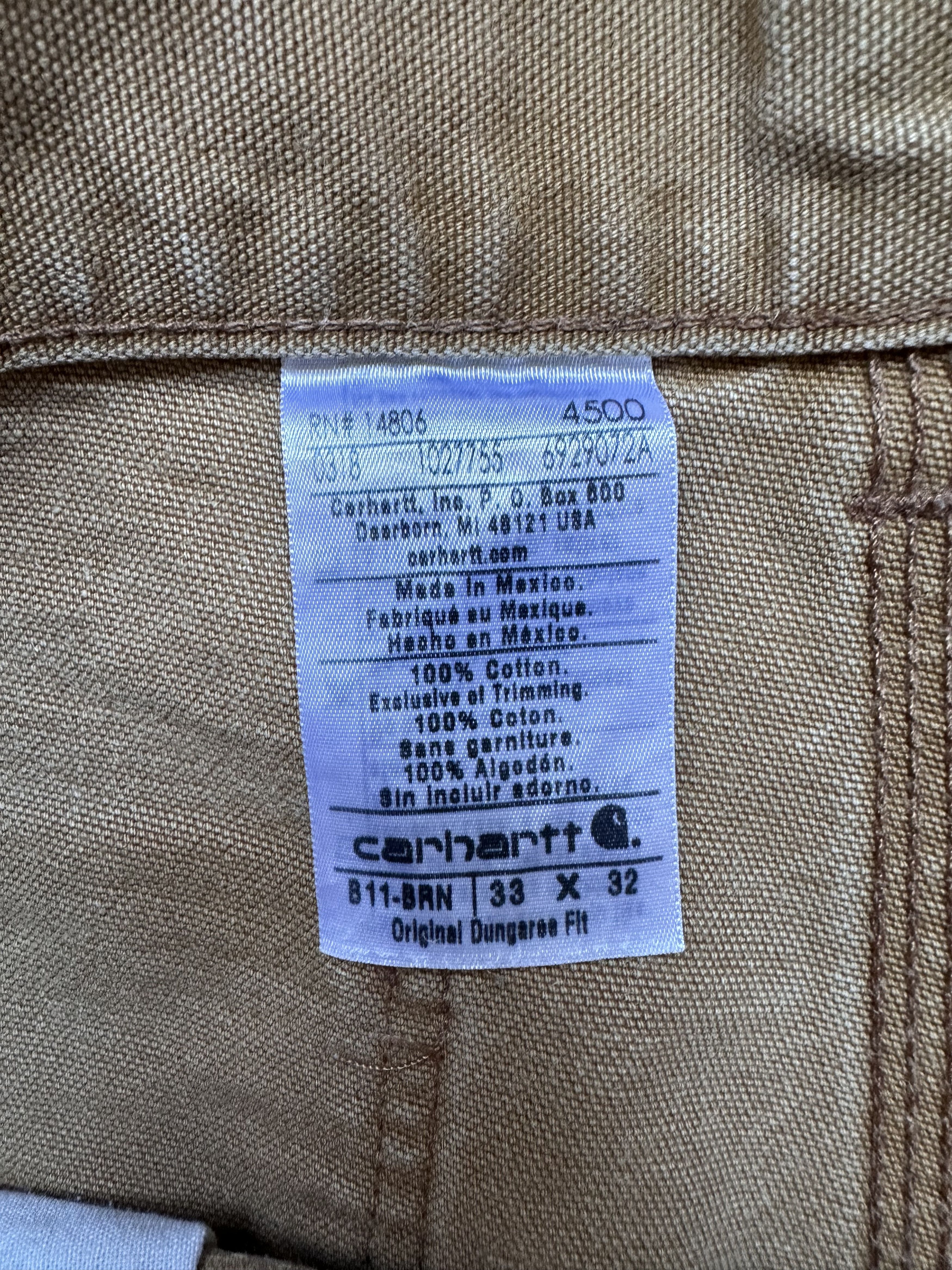 Carhartt Carhartt double knee carpenter pants Size US 33 - 6 Thumbnail