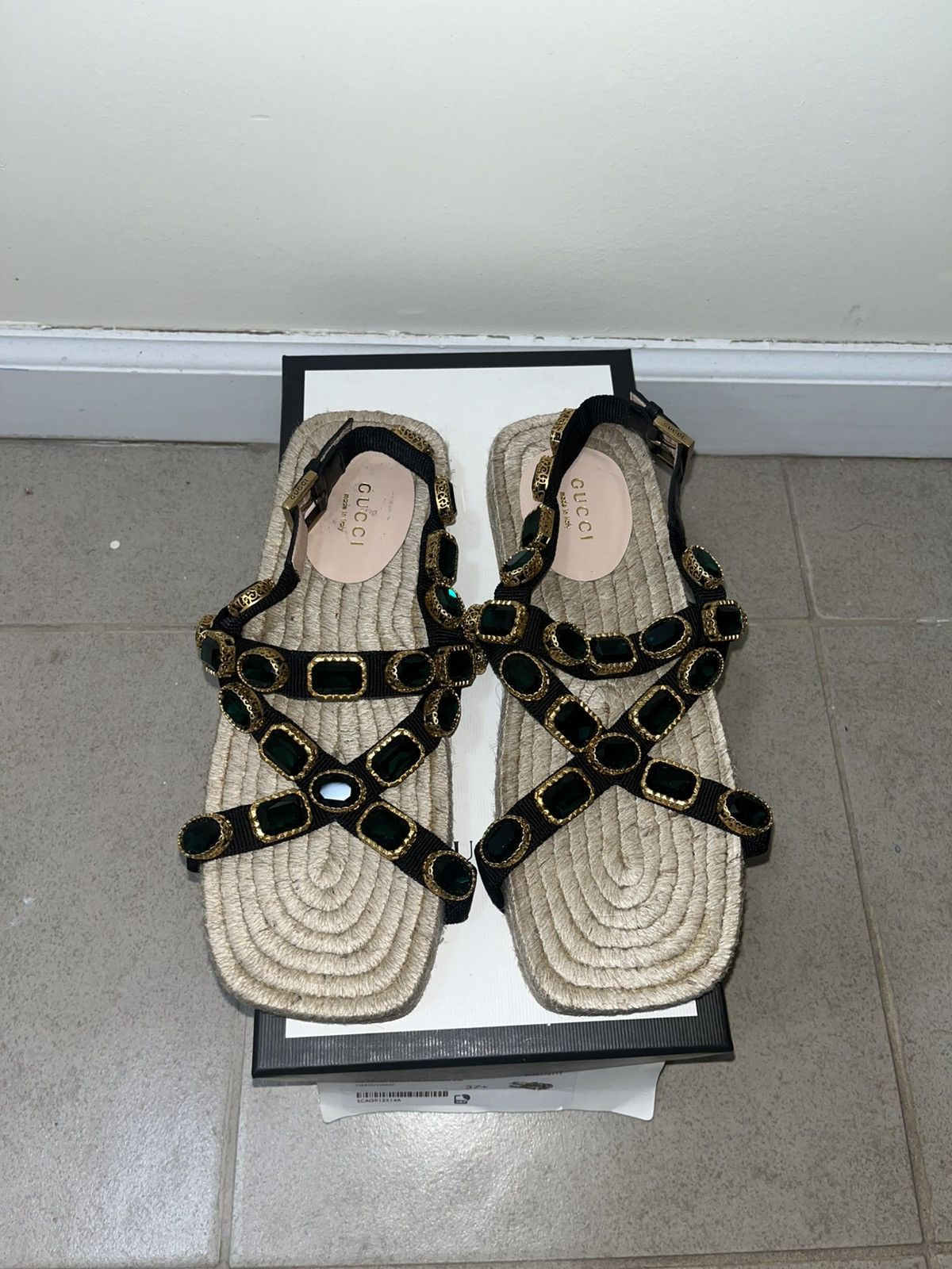 Gucci Gucci Sandals Size US 10 / IT 40 - 3 Thumbnail