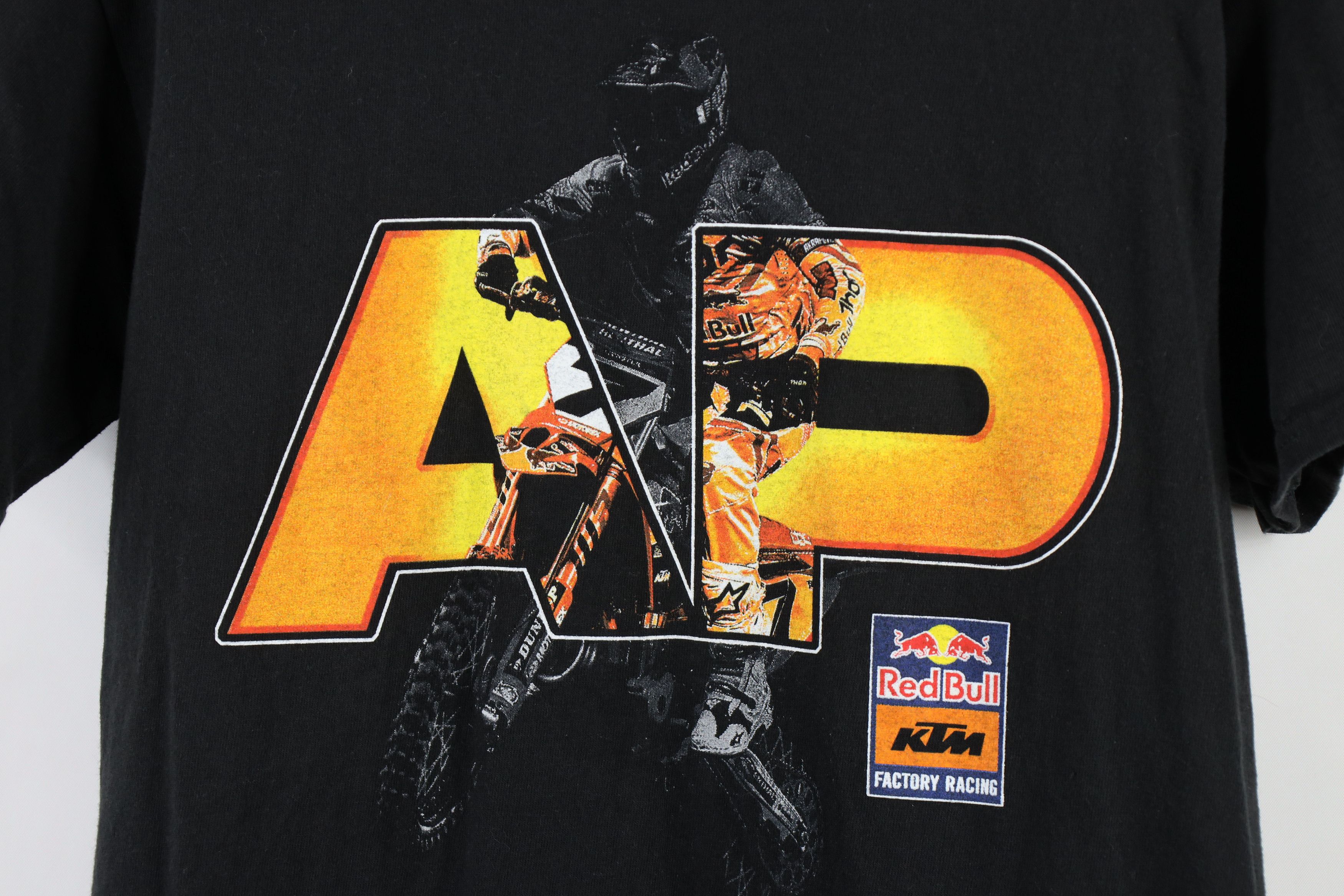 Vintage Y2K Streetwear KTM Factory Racing Aaron Plessinger T-Shirt Size US M / EU 48-50 / 2 - 4 Thumbnail