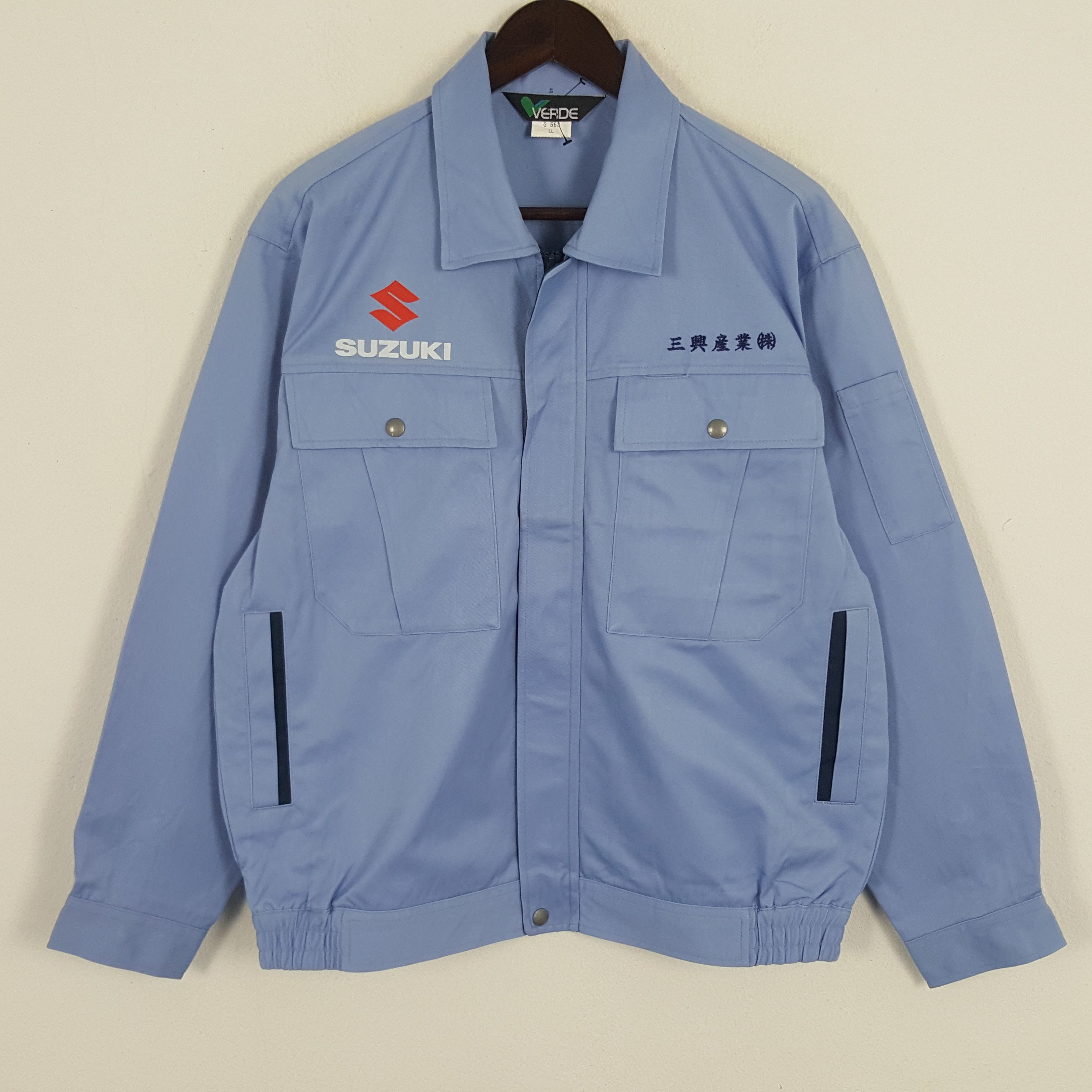 Japanese Brand × Vintage Vintage Suzuki Racing Sport Custom Art Logo Japan Jacket Size US L / EU 52-54 / 3 - 3 Thumbnail