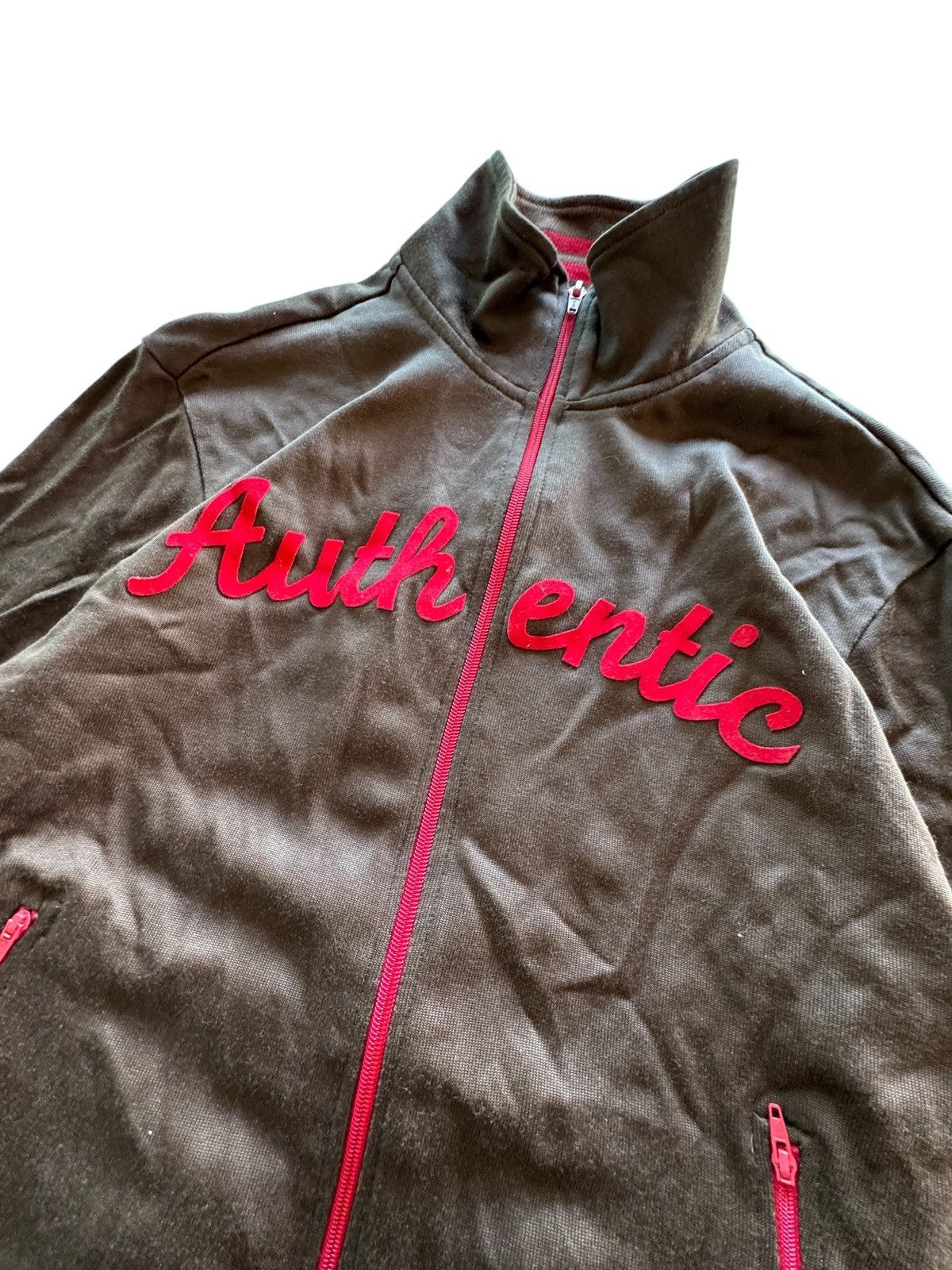 Guess Guess Mocha Brown Zip Up Embroidered Authentic Jacket Size L / US 10 / IT 46 - 2 Thumbnail