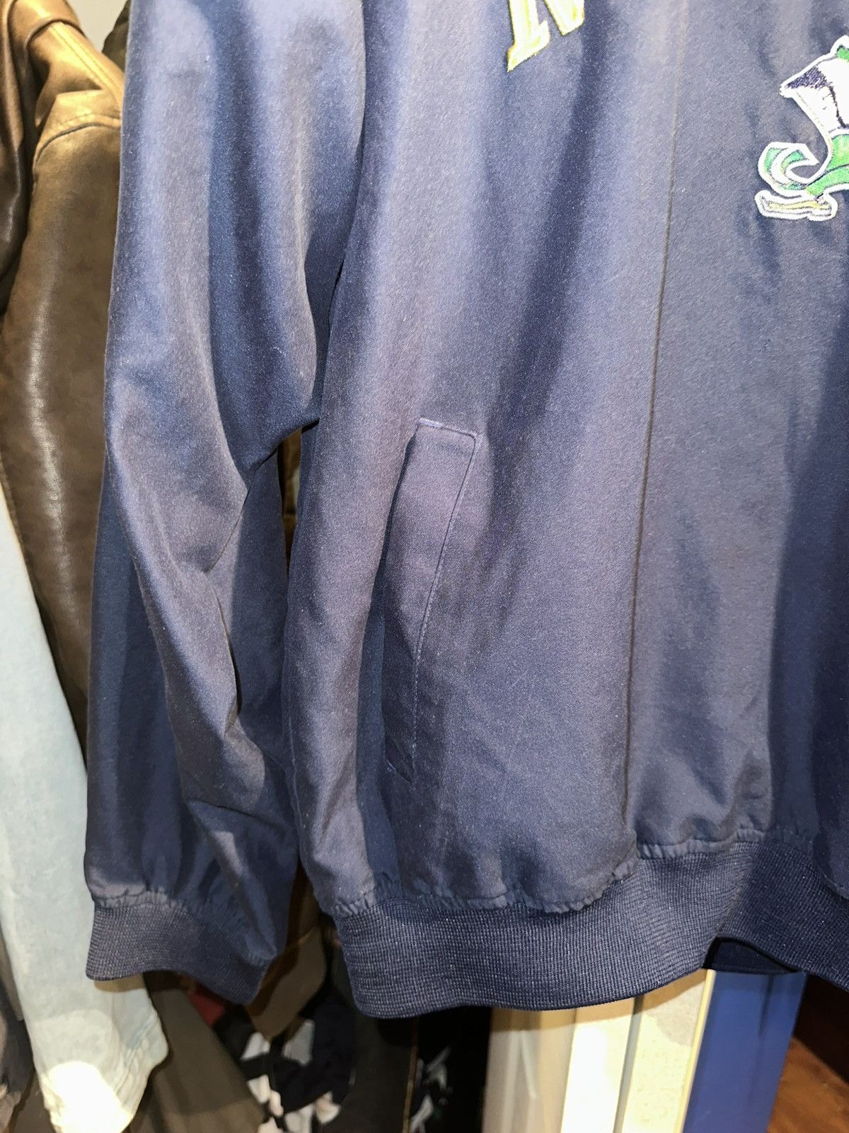 Adidas Note Dame Adidas Windbreaker Size US S / EU 44-46 / 1 - 8 Thumbnail