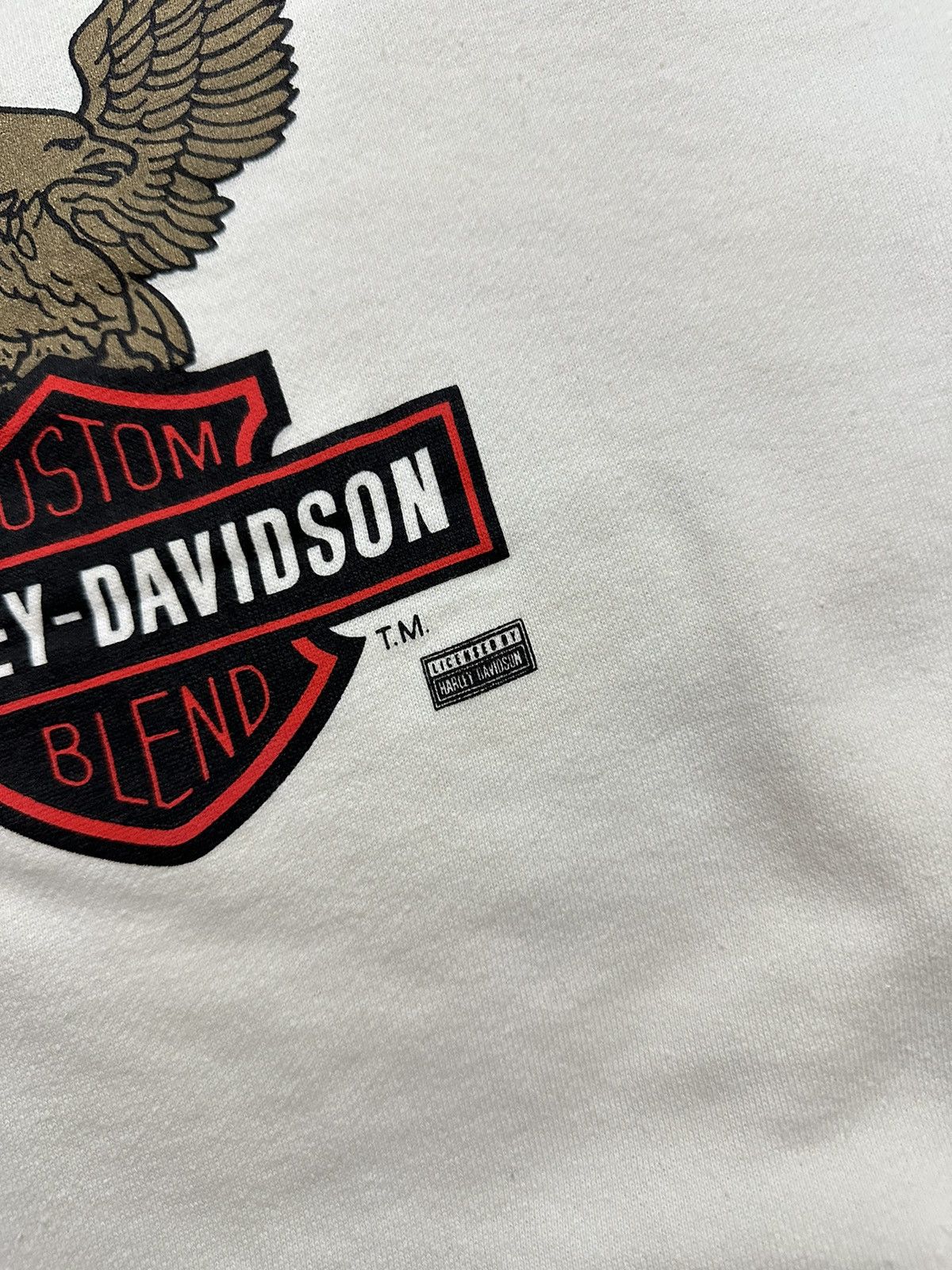 Beauty Beast × Harley Davidson × Vintage Rare Vintage Harley Davidson Milds Custom Blend Sweatshirt Size US M / EU 48-50 / 2 - 10 Thumbnail