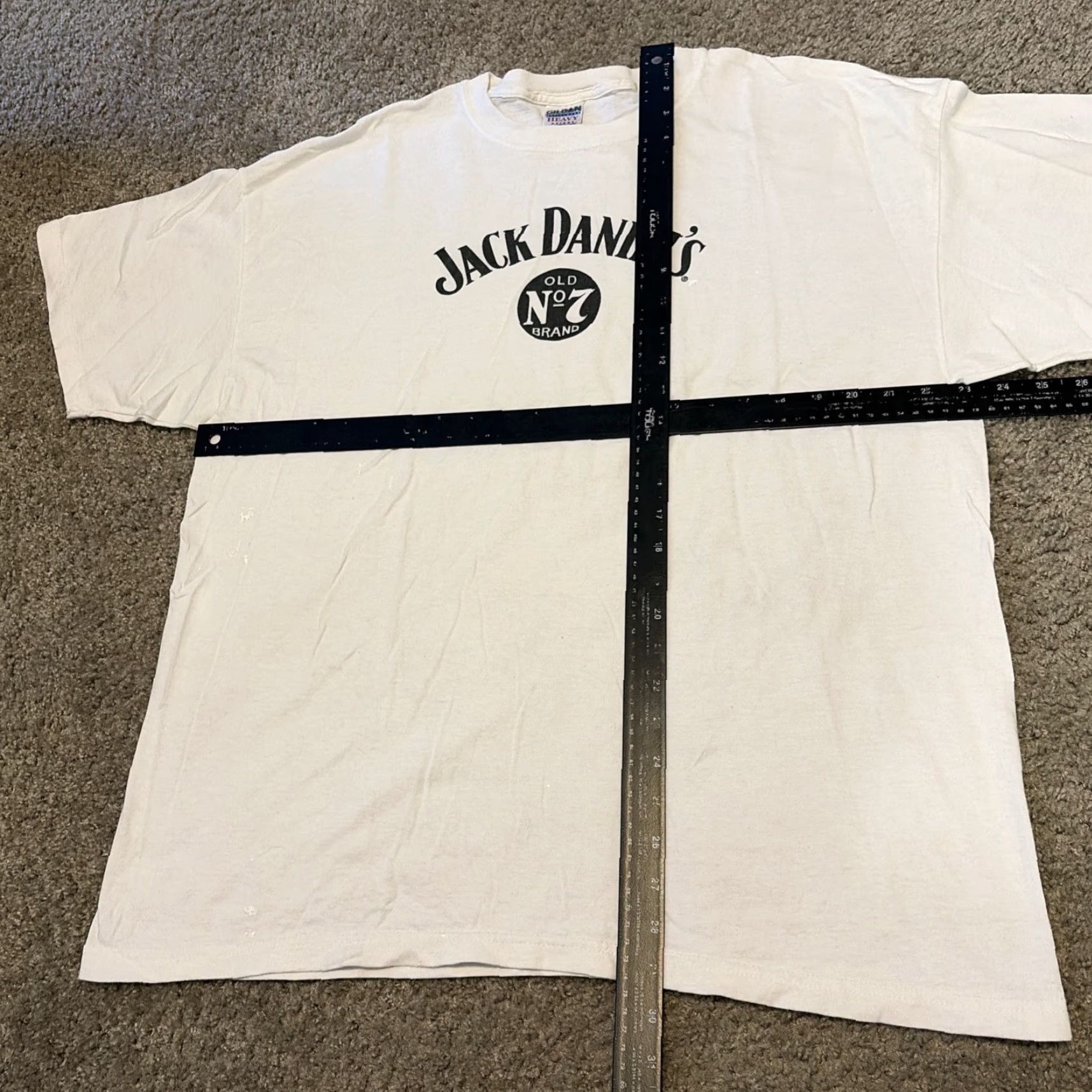 Vintage VINTAGE Jack Daniels Tennessee Whisky White Alcohol Promo Bar T-Shirt XL 90s Mens Size US XL / EU 56 / 4 - 2 Thumbnail