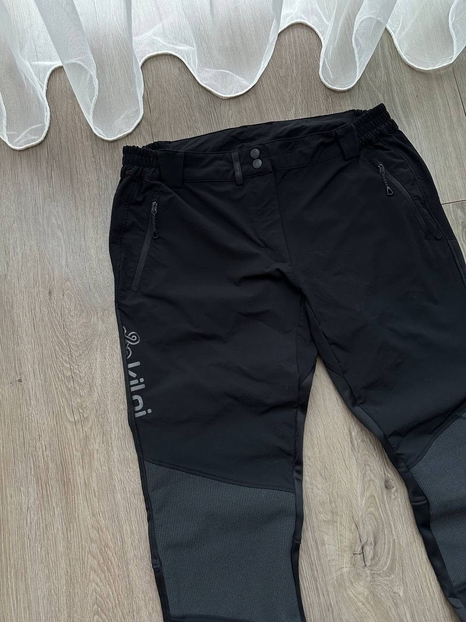 Japanese Brand × Vintage Vintage Kipli Rhea Black Big Logo Pants Size US 32 / EU 48 - 3 Thumbnail