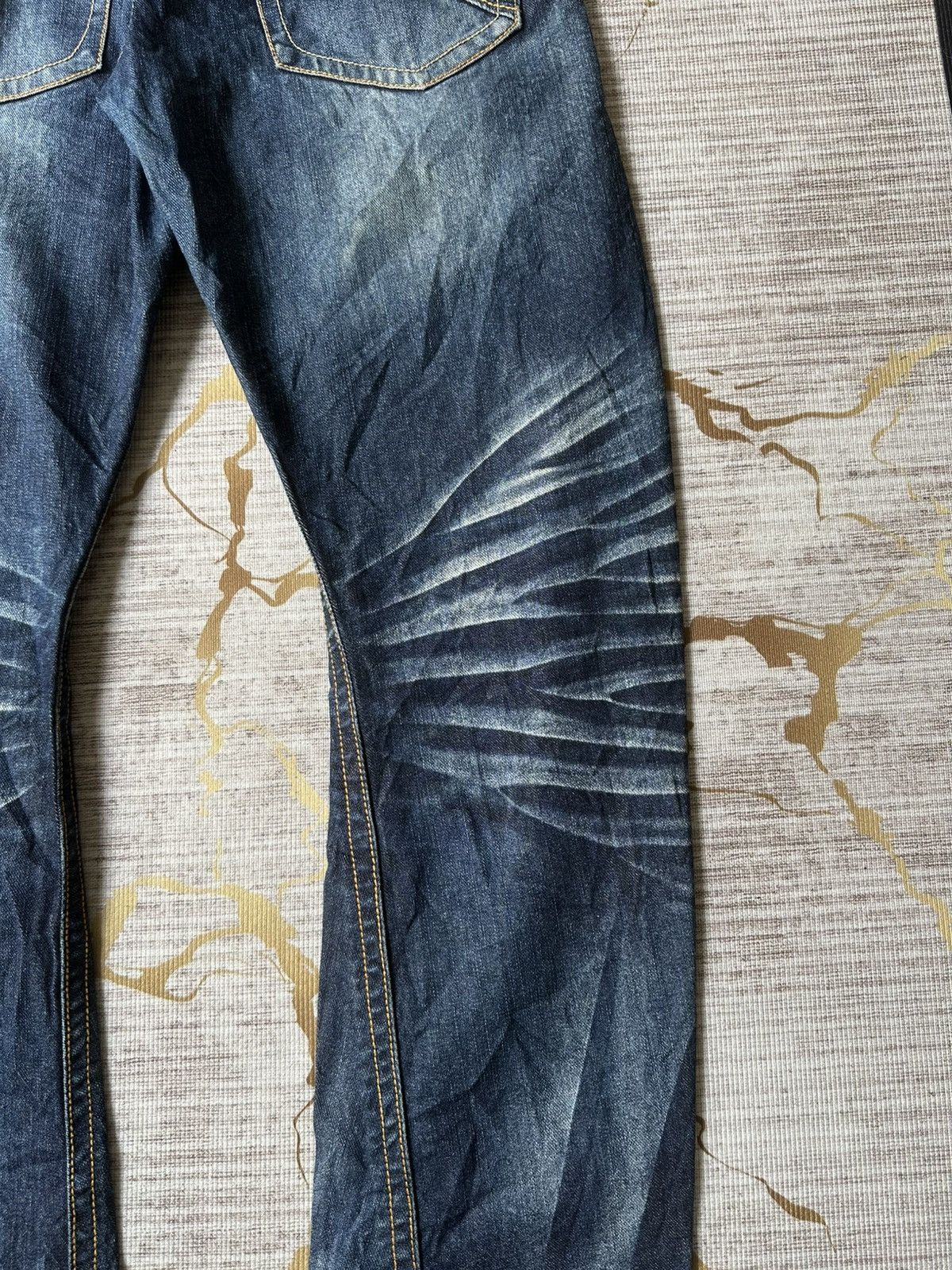 Morgan Homme Morgan Homme De Toi Claw Marks Curve Leg Design Denim Size US 29 - 16 Thumbnail