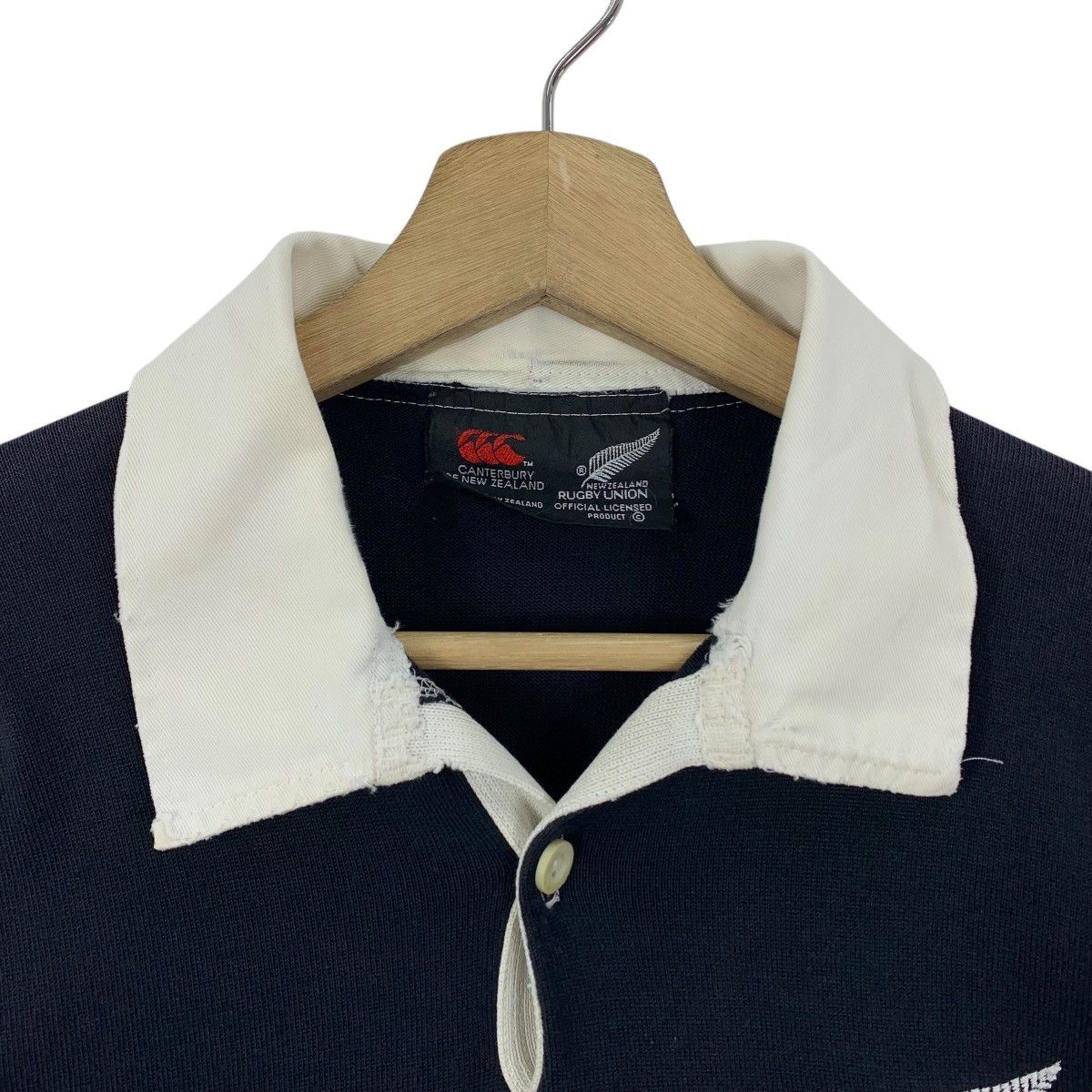 Canterbury of New Zealand × Vintage Vintage CANTERBURY Steinlager black polo tees Size US M / EU 48-50 / 2 - 5 Thumbnail