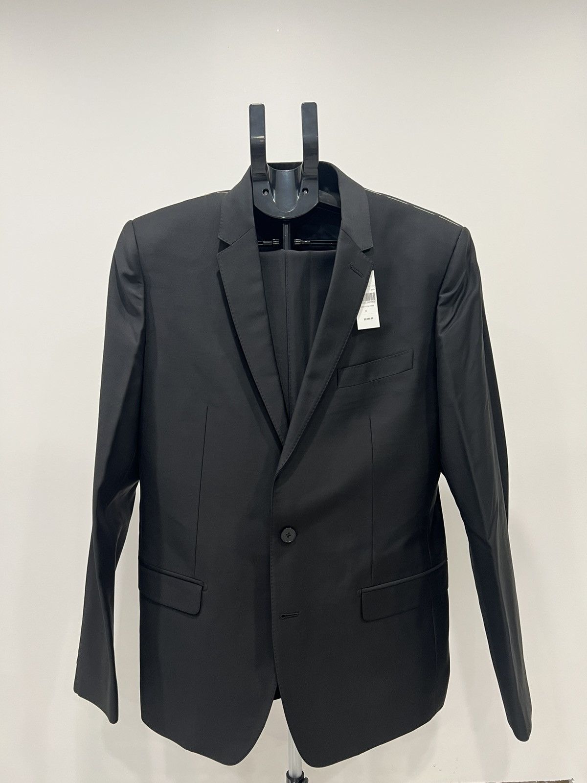 Dolce & Gabbana Dolce & Gabbana Men’s Solid Black 2-Piece Suit 40R US 50R IT Size 40R - 4 Thumbnail