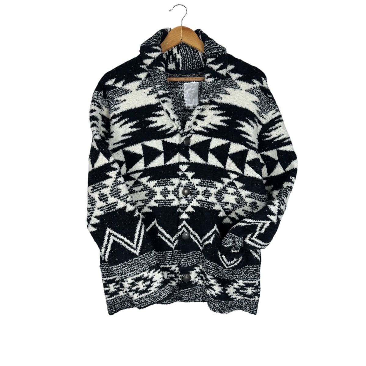 Native ☀️POWER TO THE PEOPLE NAVAJO CARDIGAN JACKET Size US L / EU 52-54 / 3 - 1 Thumbnail