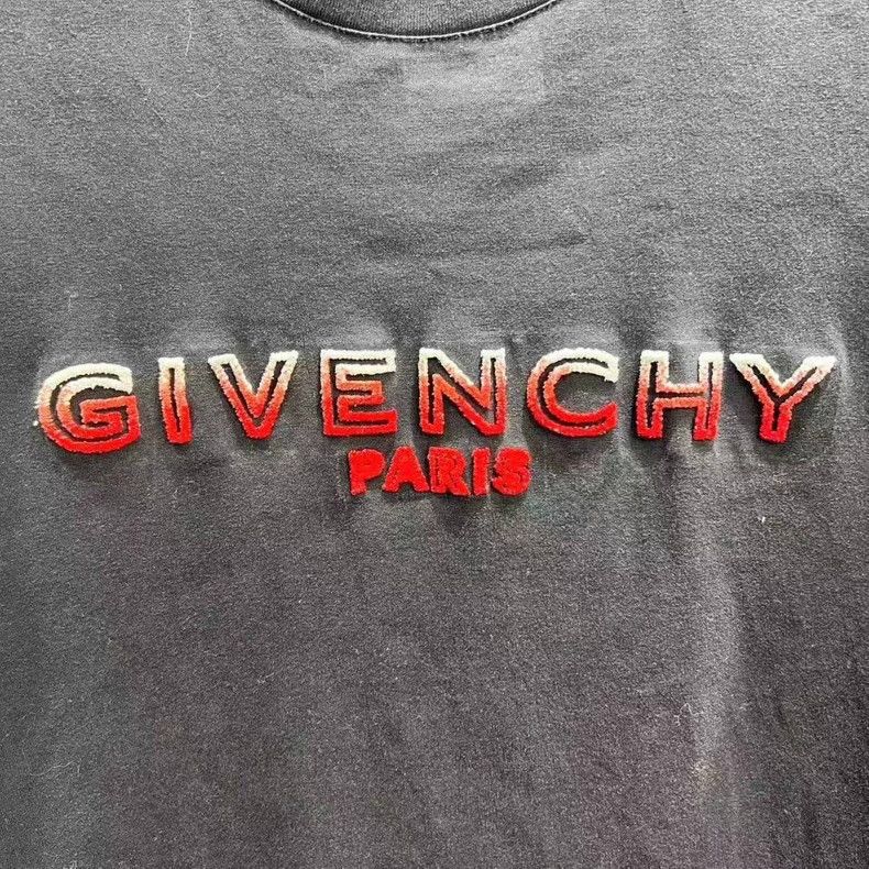 Givenchy Givenchy Letter Printed Embroidered Logo Short Sleeve Size US M / EU 48-50 / 2 - 3 Thumbnail