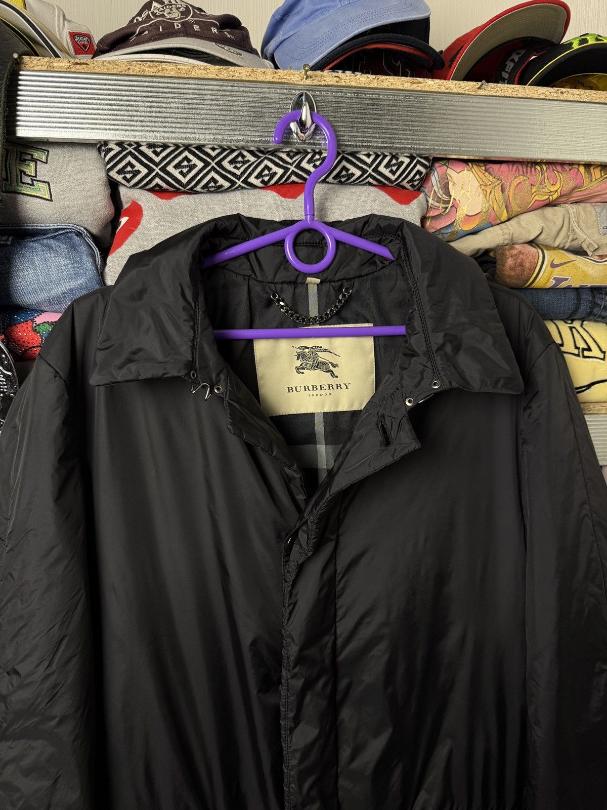 Burberry Vintage Burberry Nylon Coat Jacket Made In Italy Size US M / EU 48-50 / 2 - 3 Thumbnail