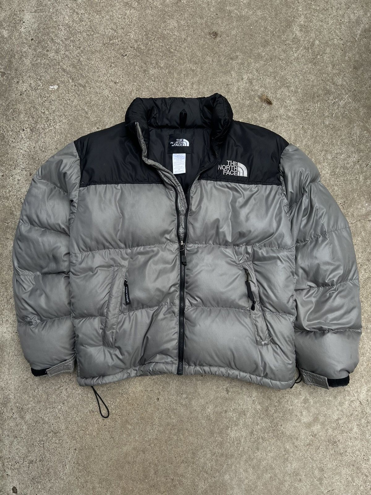 The North Face Vintage Metallic Silver North Face 700 Nupste Puffer Jacket Size US M / EU 48-50 / 2 - 1 Thumbnail