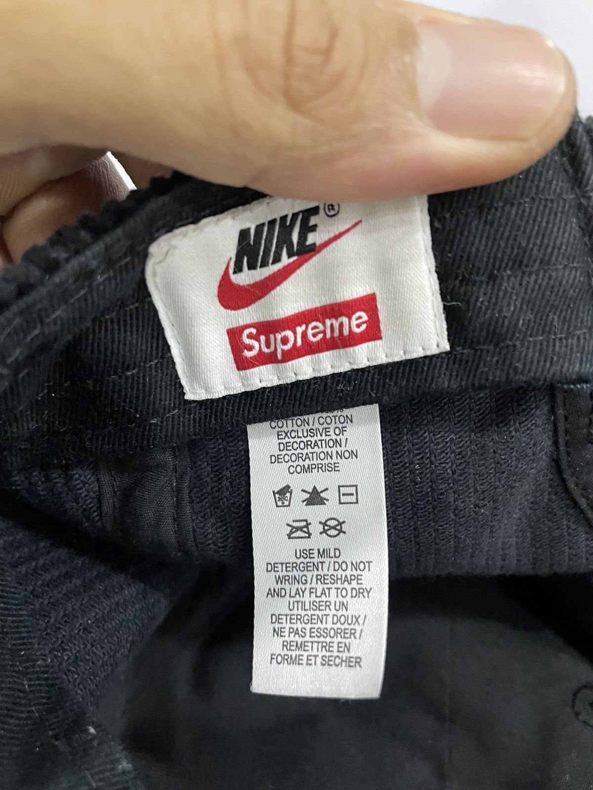 Nike × Supreme Supreme x Nike Arc Corduroy 6 Panel Hat | Grailed