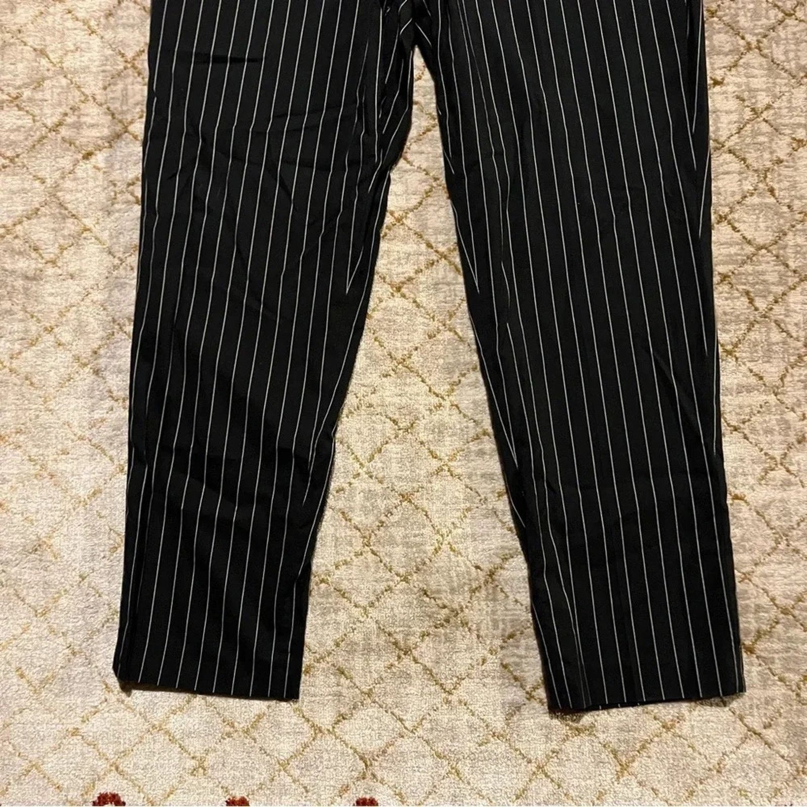 Lauren Ralph Lauren Ralph Lauren Dress Pants Womens 16W Black White Pinstripe Size 38" / US 16 / IT 52 - 3 Thumbnail
