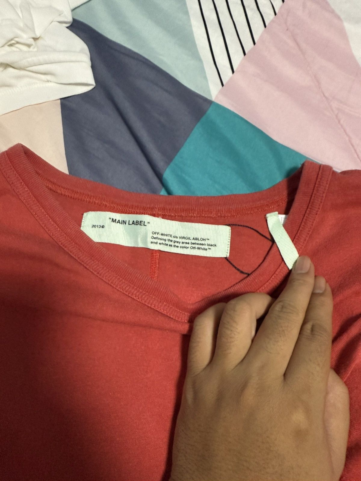 Off-White Off White tee Size US M / EU 48-50 / 2 - 10 Thumbnail