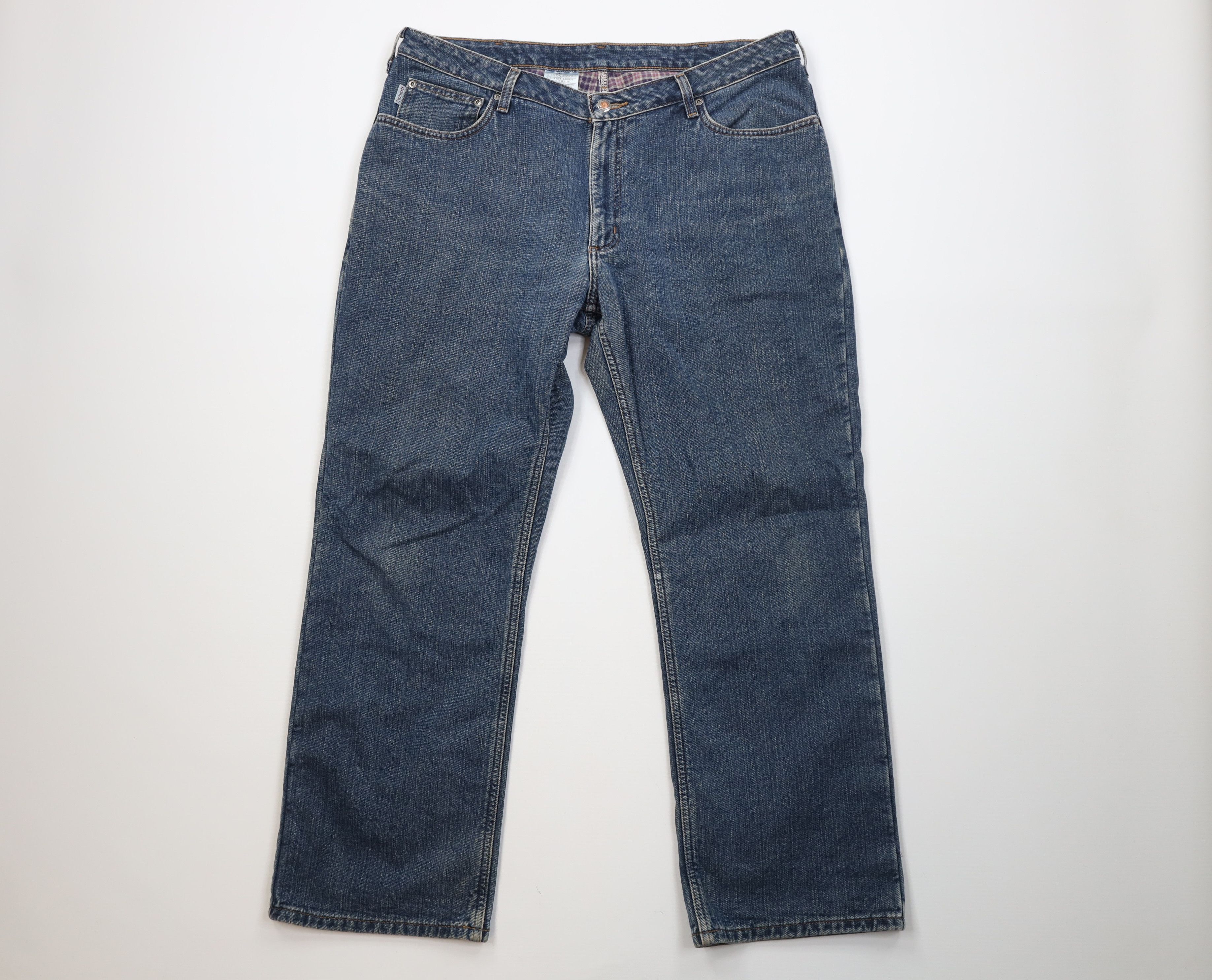 Carhartt Vintage Y2K Carhartt Lined Relaxed Wide Leg Denim Jeans Size 38" / US 16 / IT 52 - 2 Thumbnail