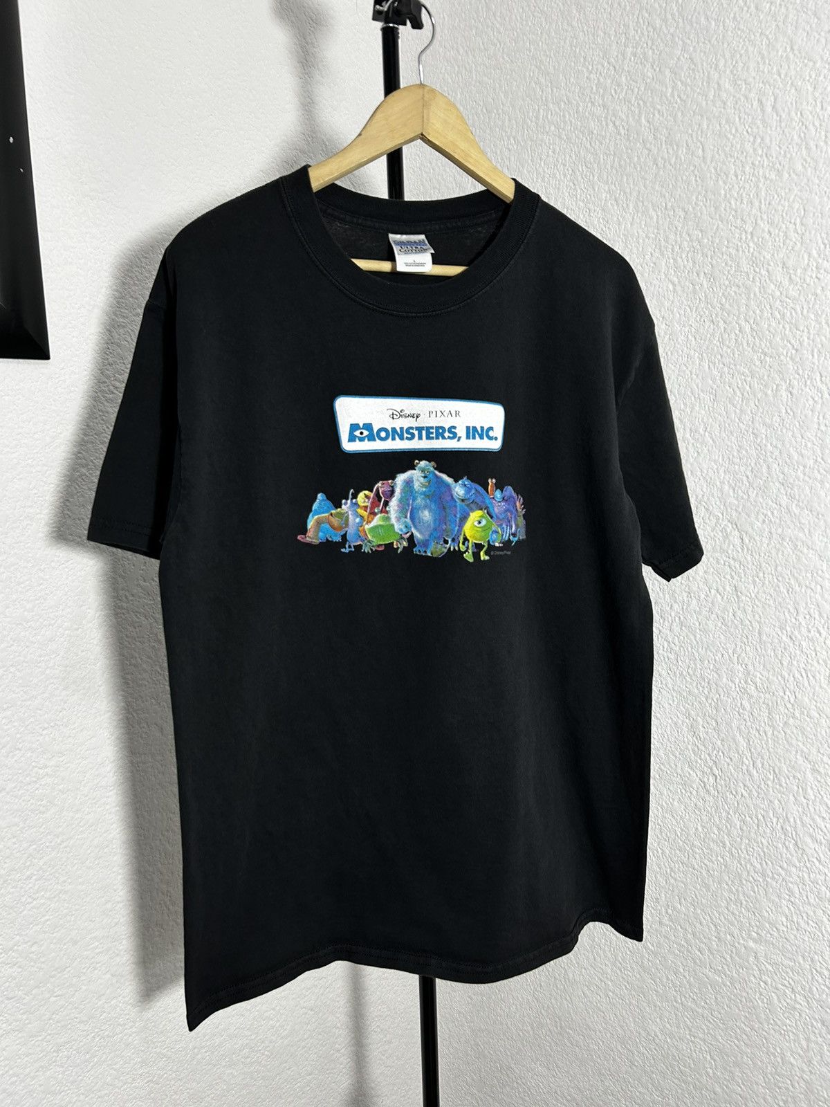 MONSTER INC PROMO TEE DISNEY MOVIE 2001