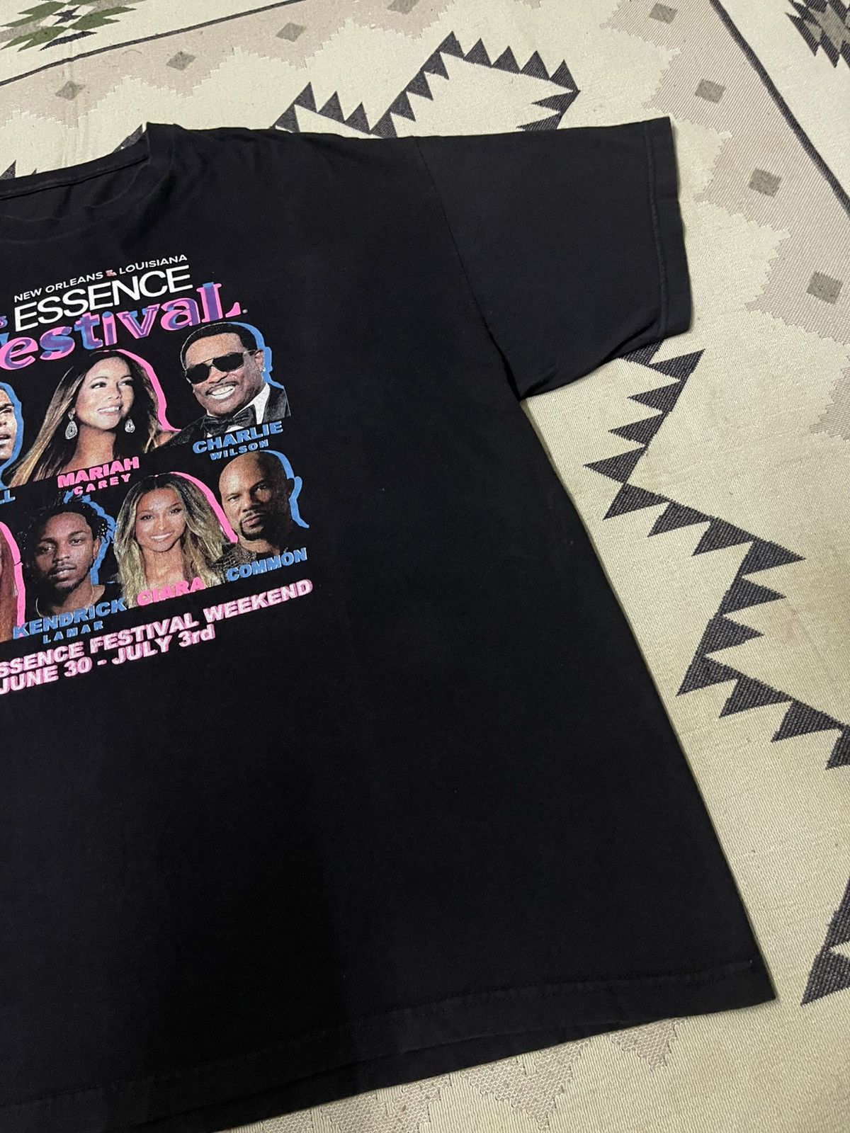 Band Tees 2000s ESSENCE FESTIVAL TSHIRT LIMITED EDITION Size US XXL / EU 58 / 5 - 5 Thumbnail