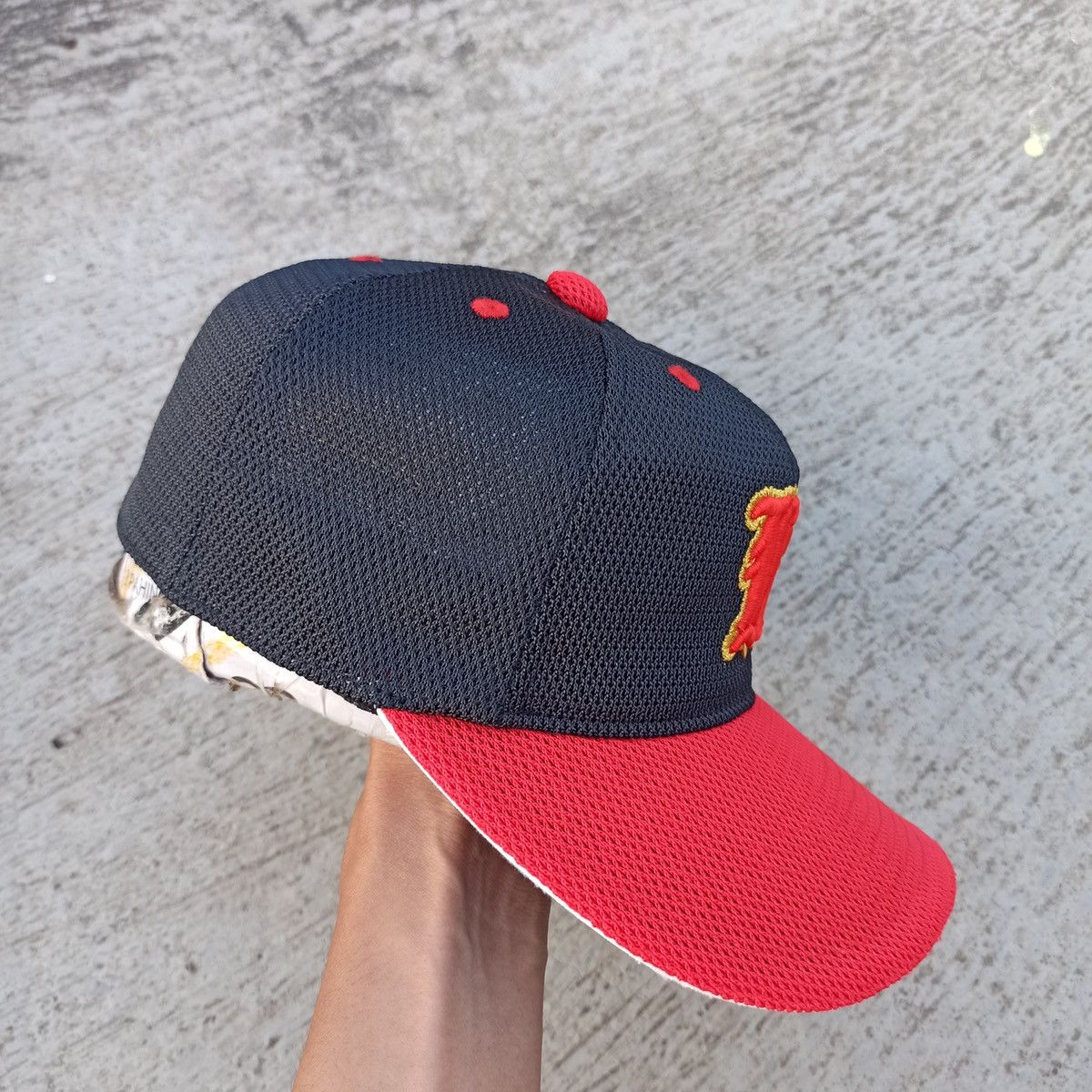 Hat Club × Mizuno Full mesh polyster initial M baseball hat Size ONE SIZE - 6 Thumbnail