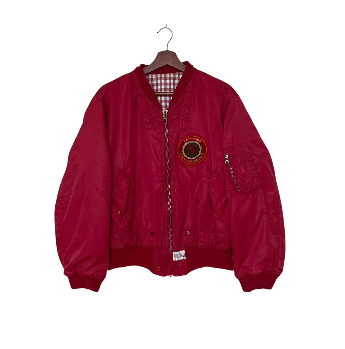 Pink House × Vintage Vintage Brand Pink House Bomber Jacket 1990s Size US L / EU 52-54 / 3 - 1 Thumbnail