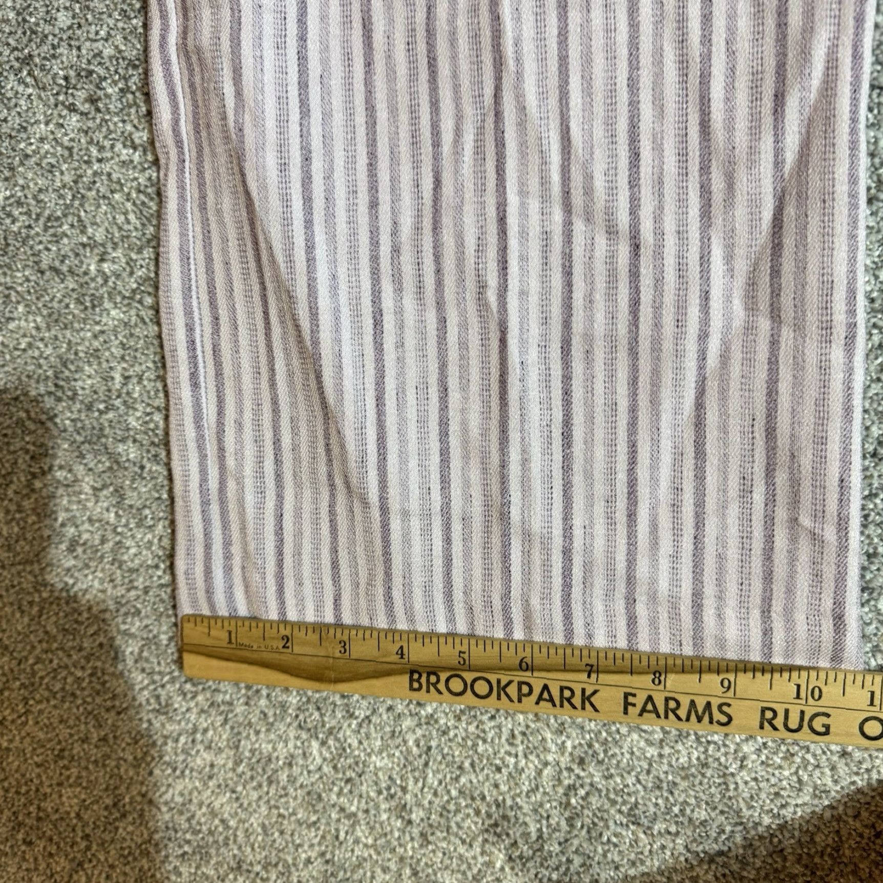 Vintage VINTAGE Pants Womens Size 16 Pinstripe Purple Wide Leg Office Workwear Preppy 90s Y2K Womens Size 38" / US 16 / IT 52 - 2 Thumbnail