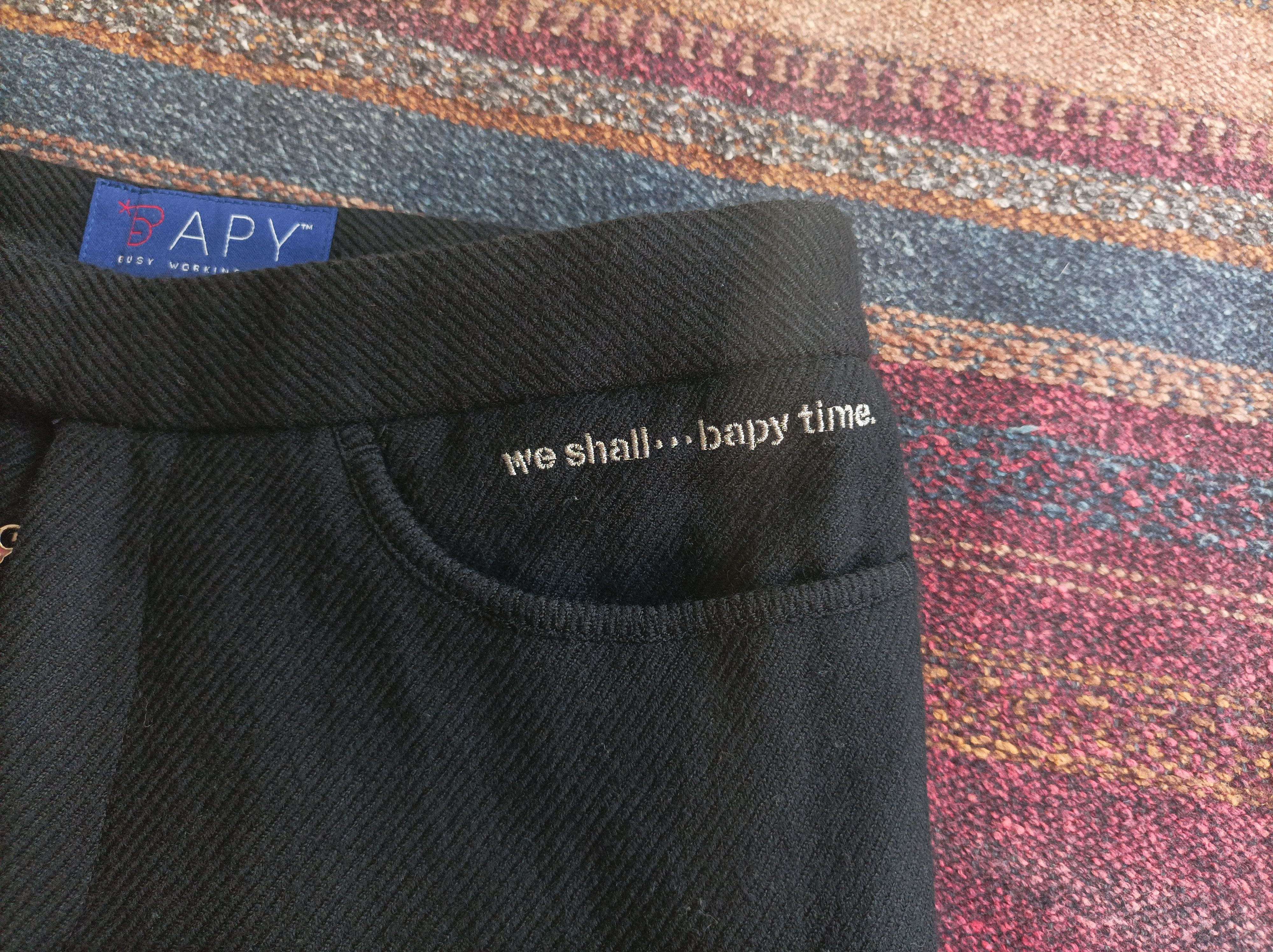 Bape (P209) BAPY by A Bating Ape Wool Pants Size 28" / US 6 / IT 42 - 6 Thumbnail