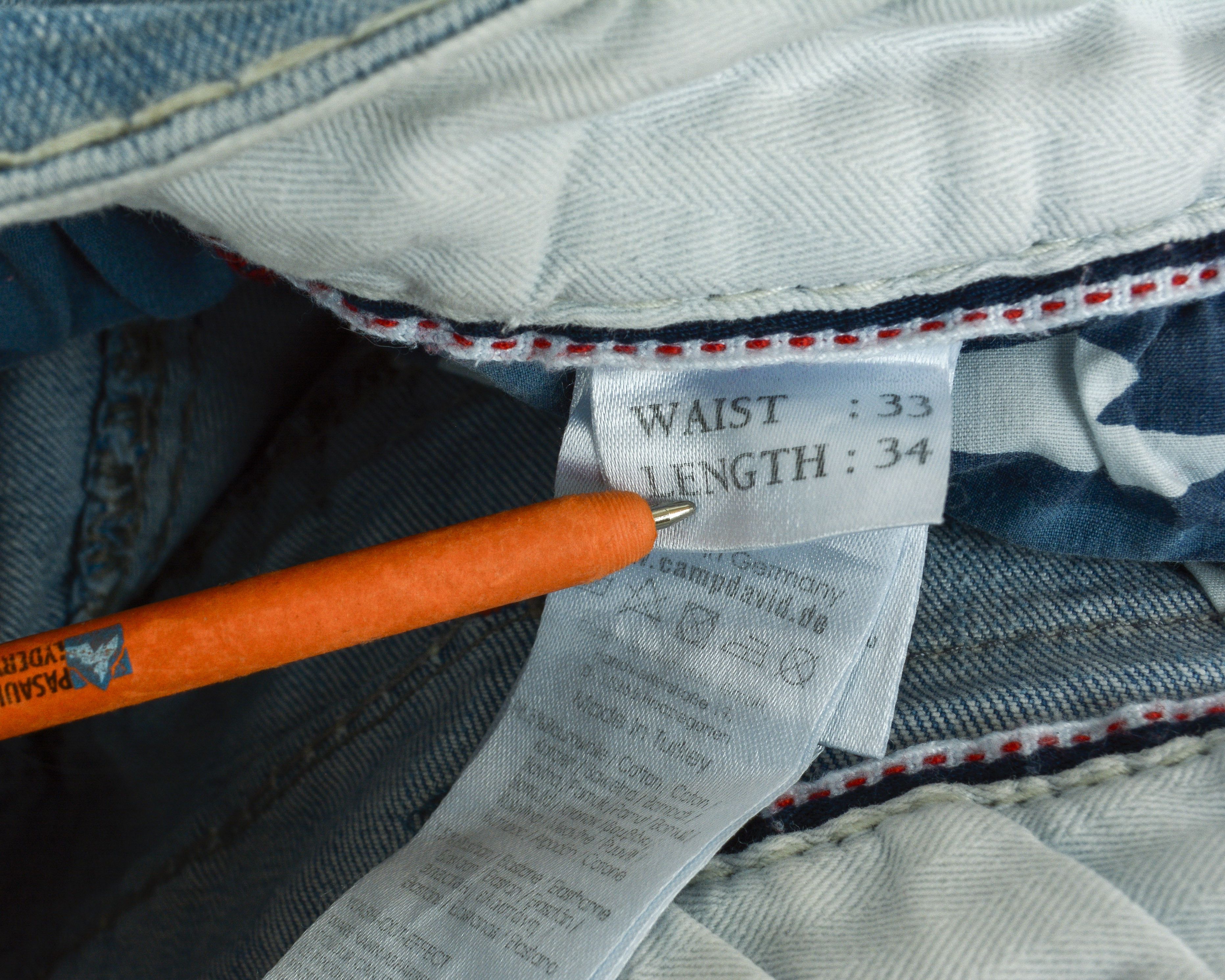 Camp David Mens W33 L34 Comfort Fit Straight Jeans Denim Pants Trousers Size US 33 - 4 Thumbnail
