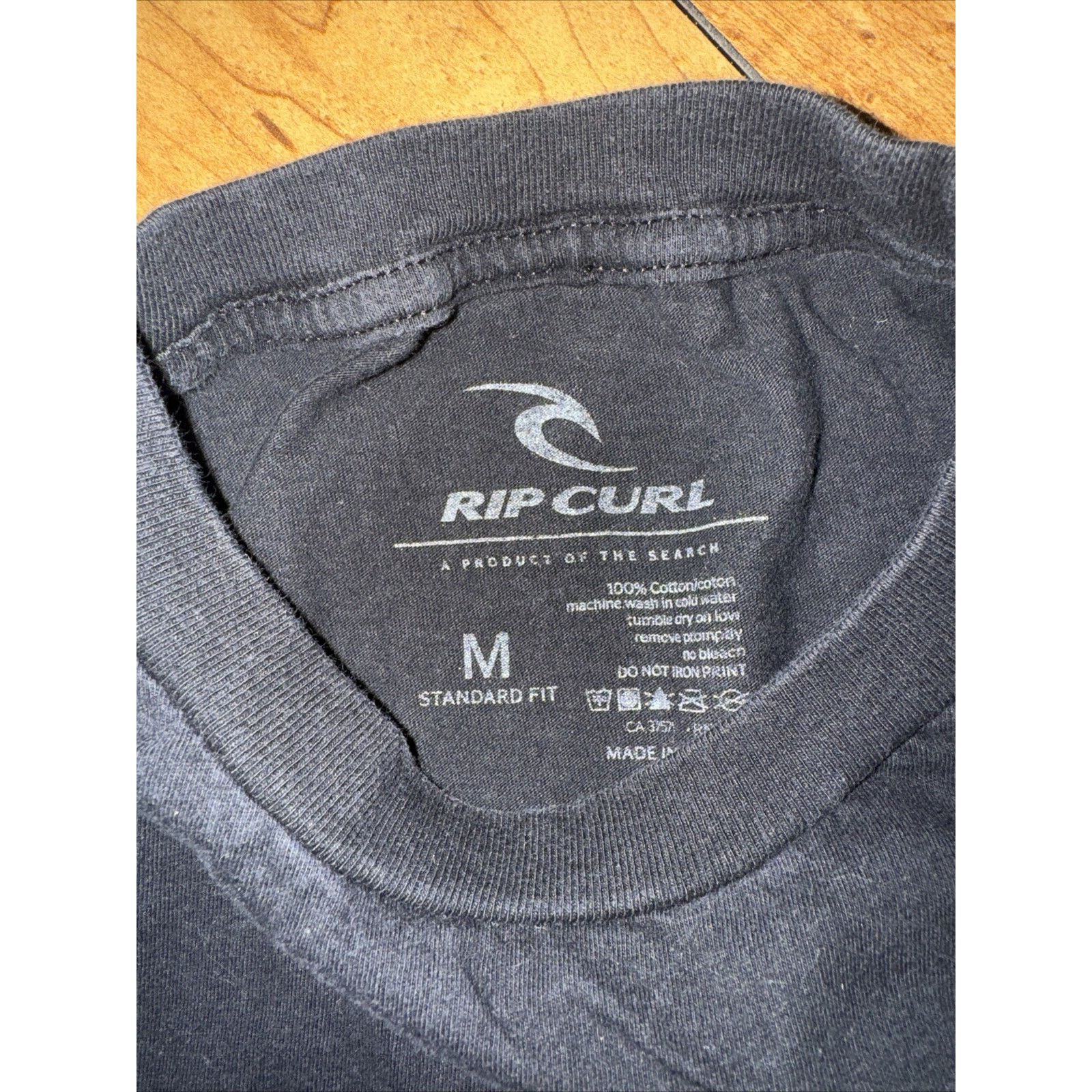 Rip Curl Rip Curl T-Shirt Black Medium 18x 26.5 Size US M / EU 48-50 / 2 - 3 Thumbnail