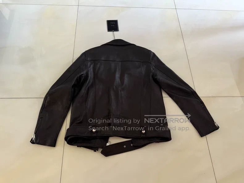 Acne Studios Acne Studios Leather Jacket, classic biker style, black la Size US S / EU 44-46 / 1 - 7 Thumbnail