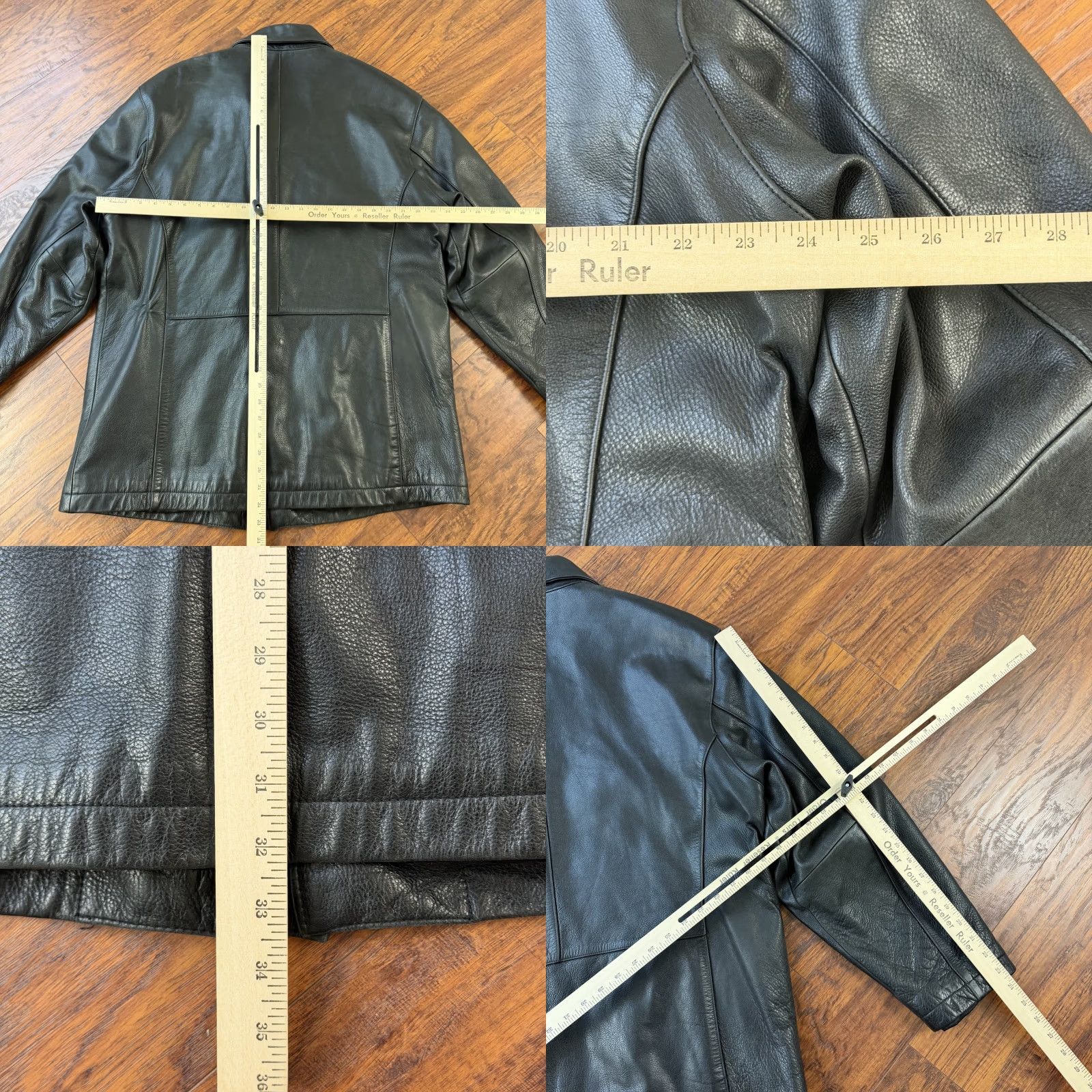 Croft & Barrow Croft & Barrow Jacket Mens L Black Leather Full Zip Pockets Lined Insulated Size US L / EU 52-54 / 3 - 8 Thumbnail