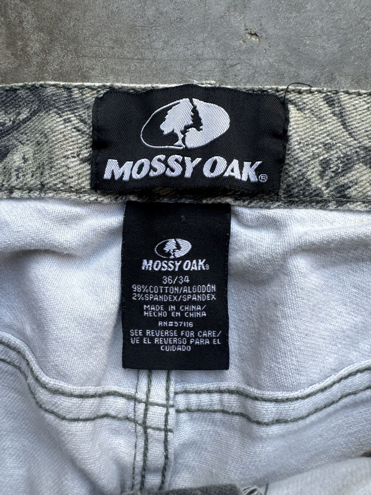 Realtree Vintage 1990’s/2000’s Real Tree Camo Mossy Oak Pants Size US 36 / EU 52 - 3 Thumbnail
