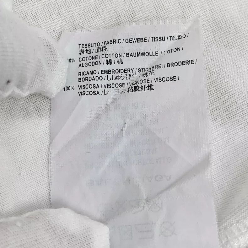 Balenciaga Balenciaga White Cotton Short Sleeve TShirt-2505 Size US S / EU 44-46 / 1 - 8 Thumbnail