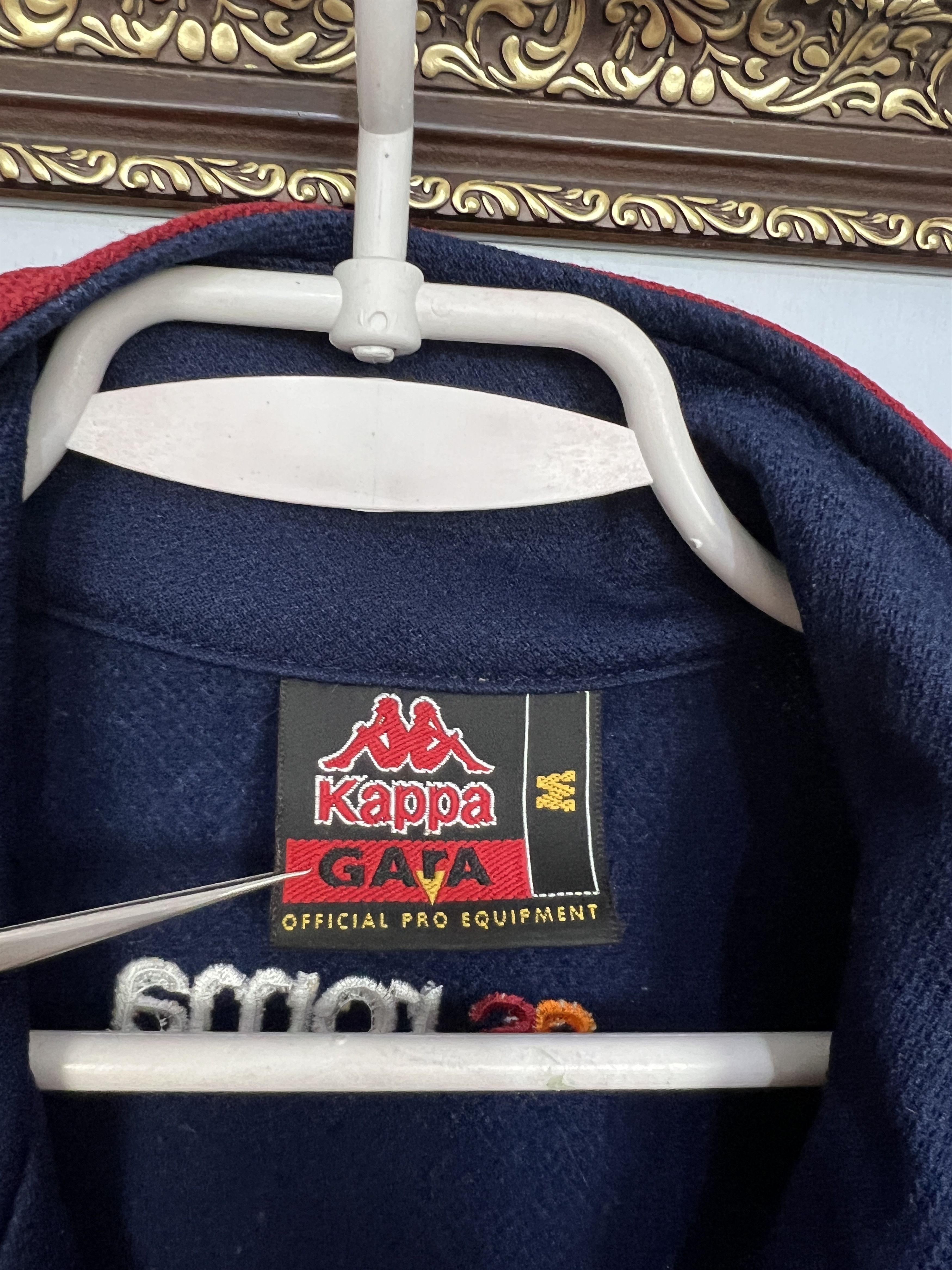 Kappa Vintage AS Roma Football Jacket Soccer Track Top Maglia Size US M / EU 48-50 / 2 - 7 Thumbnail