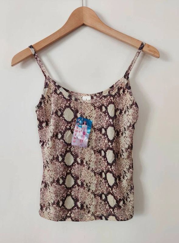 Vintage Vintage snake print top 8 Size S / US 4 / IT 40 - 3 Thumbnail