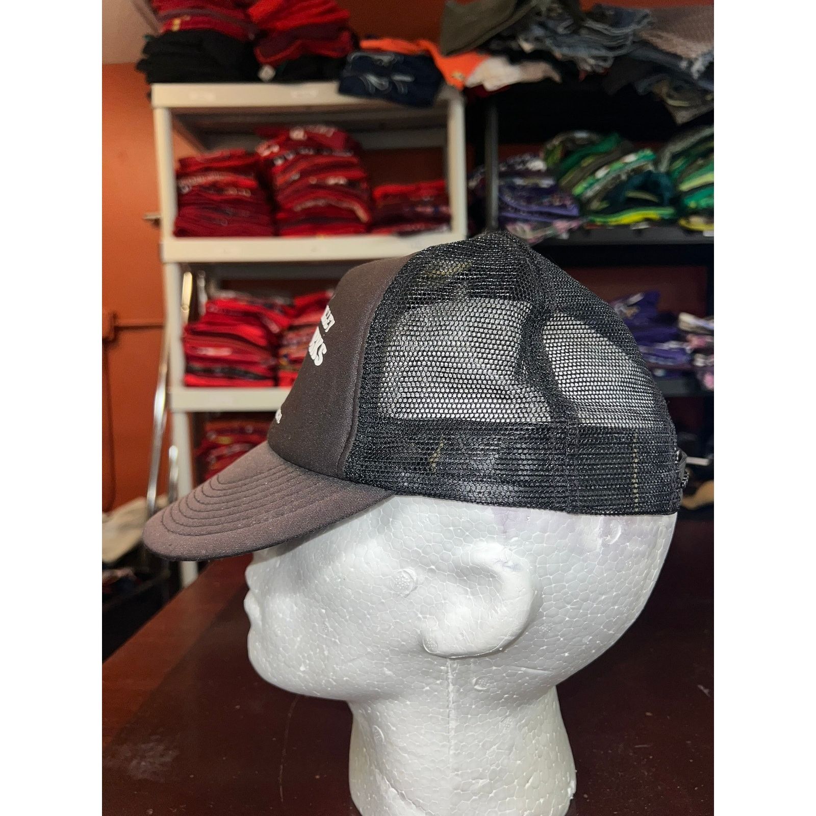 Vintage Vintage Harley Davidson Trucker Hat Saginaw Valley Cap VTG Size ONE SIZE - 3 Thumbnail