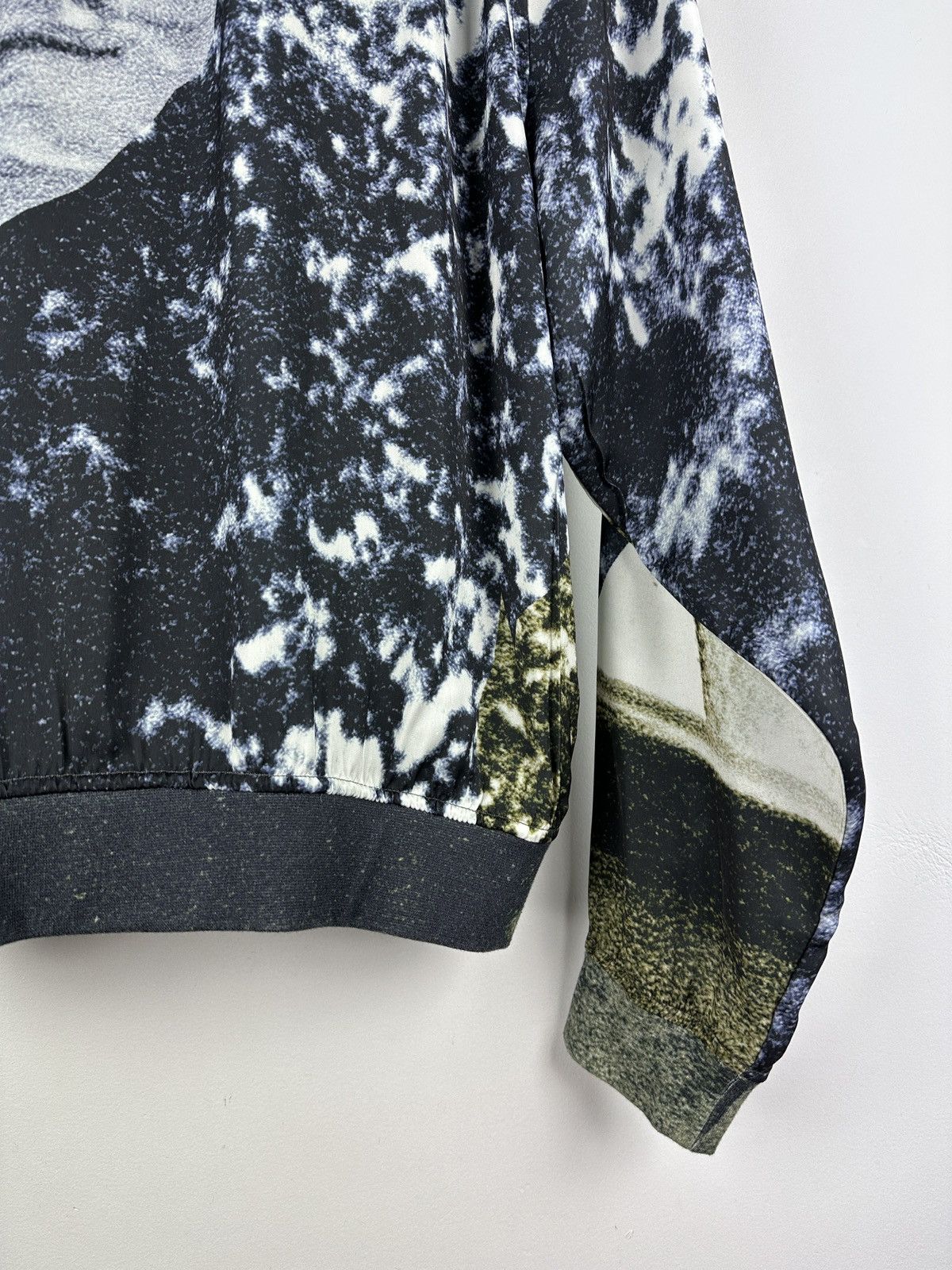 Diesel Diesel 3D Floral Print Track Light Bomber Jacket Size XS / US 0-2 / IT 36-38 - 19 Thumbnail