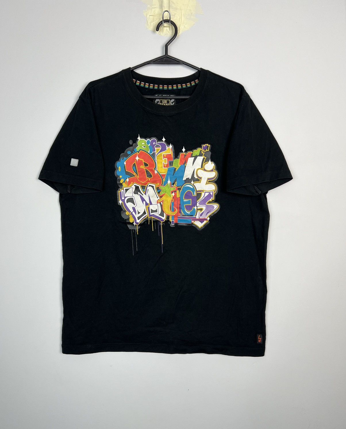 Vintage Tshirt Sir Benni Miles Vintage Hip Hop Rap Big Logo Size US XL / EU 56 / 4 - 1 Thumbnail