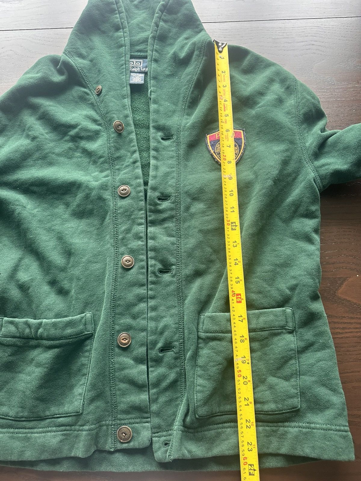 Polo Ralph Lauren VINTAGE Polo Ralph Lauren Sweater Green Button Cardigan Size US M / EU 48-50 / 2 - 7 Thumbnail