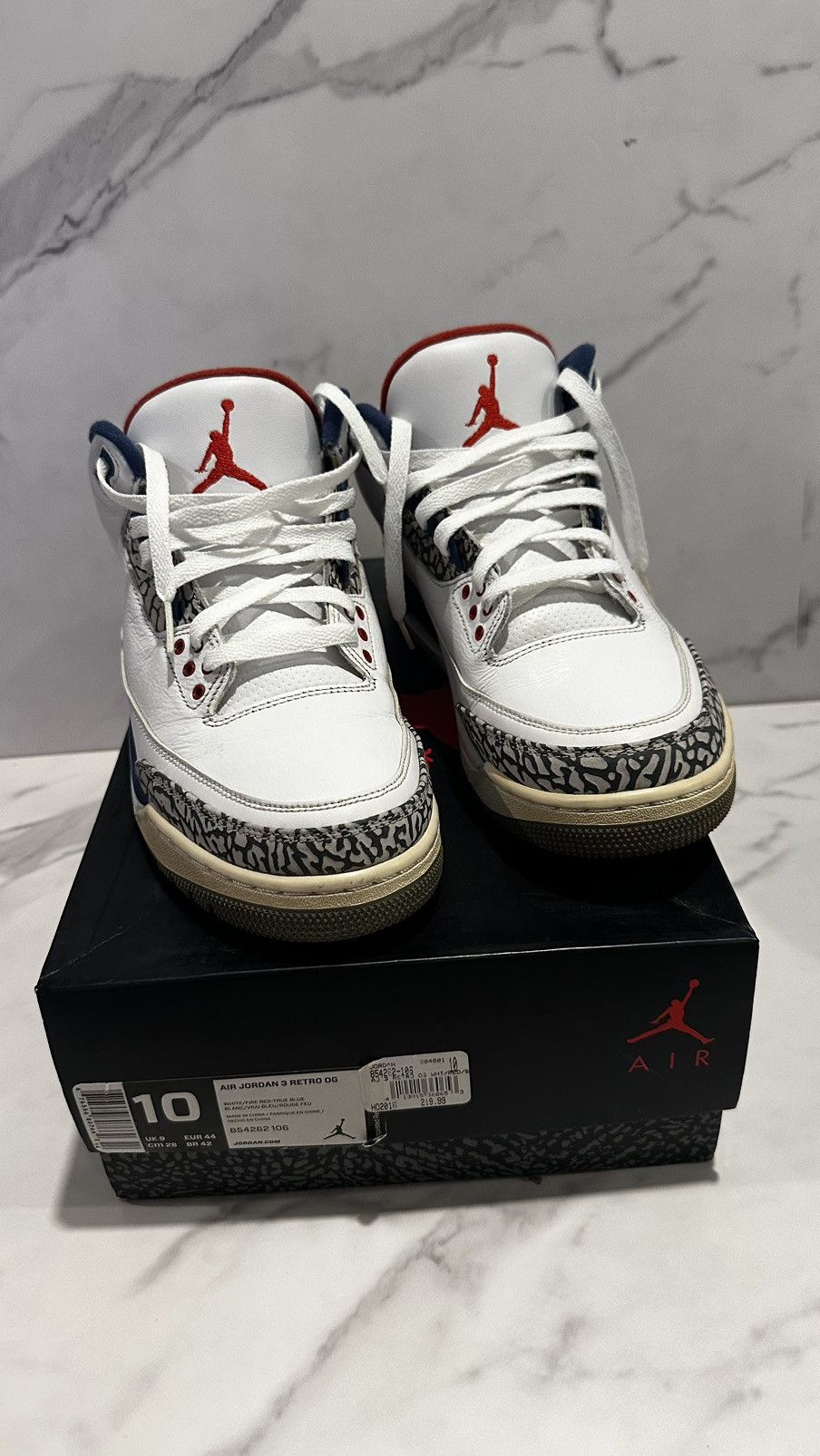 Jordan Brand Air Jordan 3 Retro OG Size US 10 / EU 43 - 1 Thumbnail