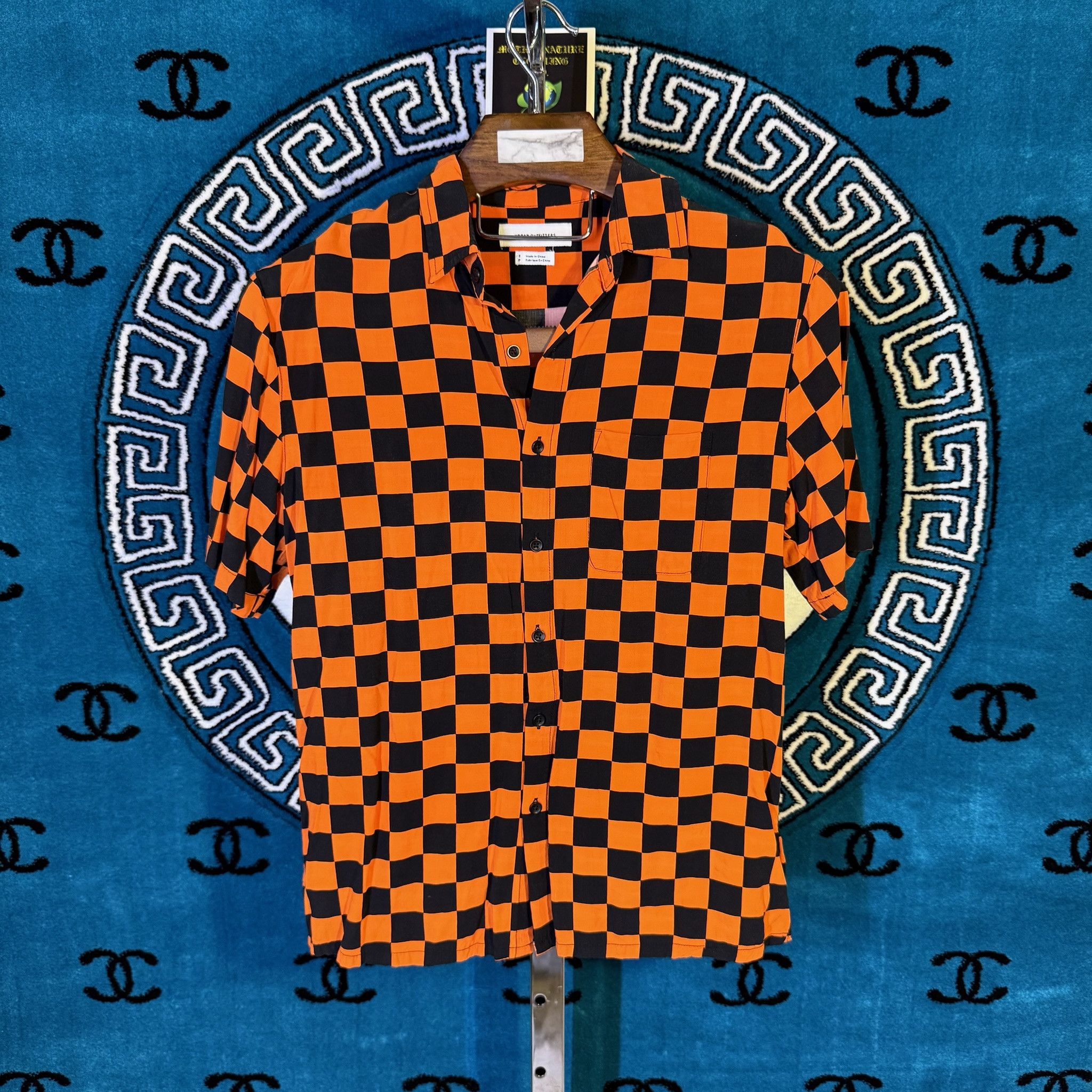 Urban Outfitters THE ICONIC CHECKER MOTIF S/S BUTTON UP Size US S / EU 44-46 / 1 - 1 Preview