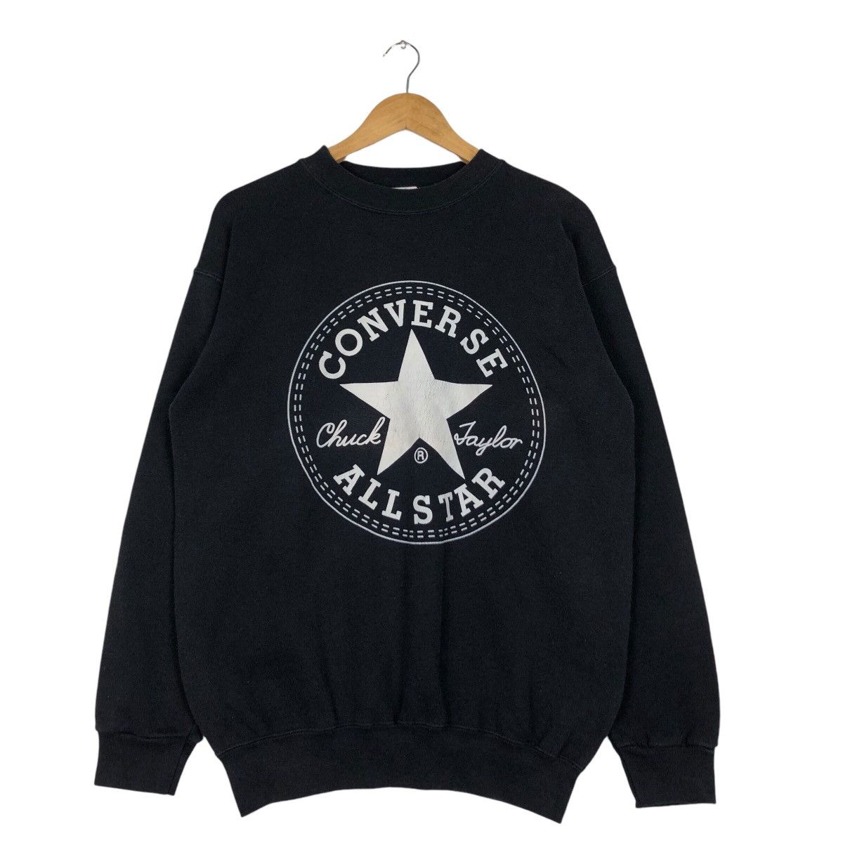 Converse × Vintage Vintage Converse Big Logo 90s Sweatshirt Medium Size Size US M / EU 48-50 / 2 - 1 Thumbnail