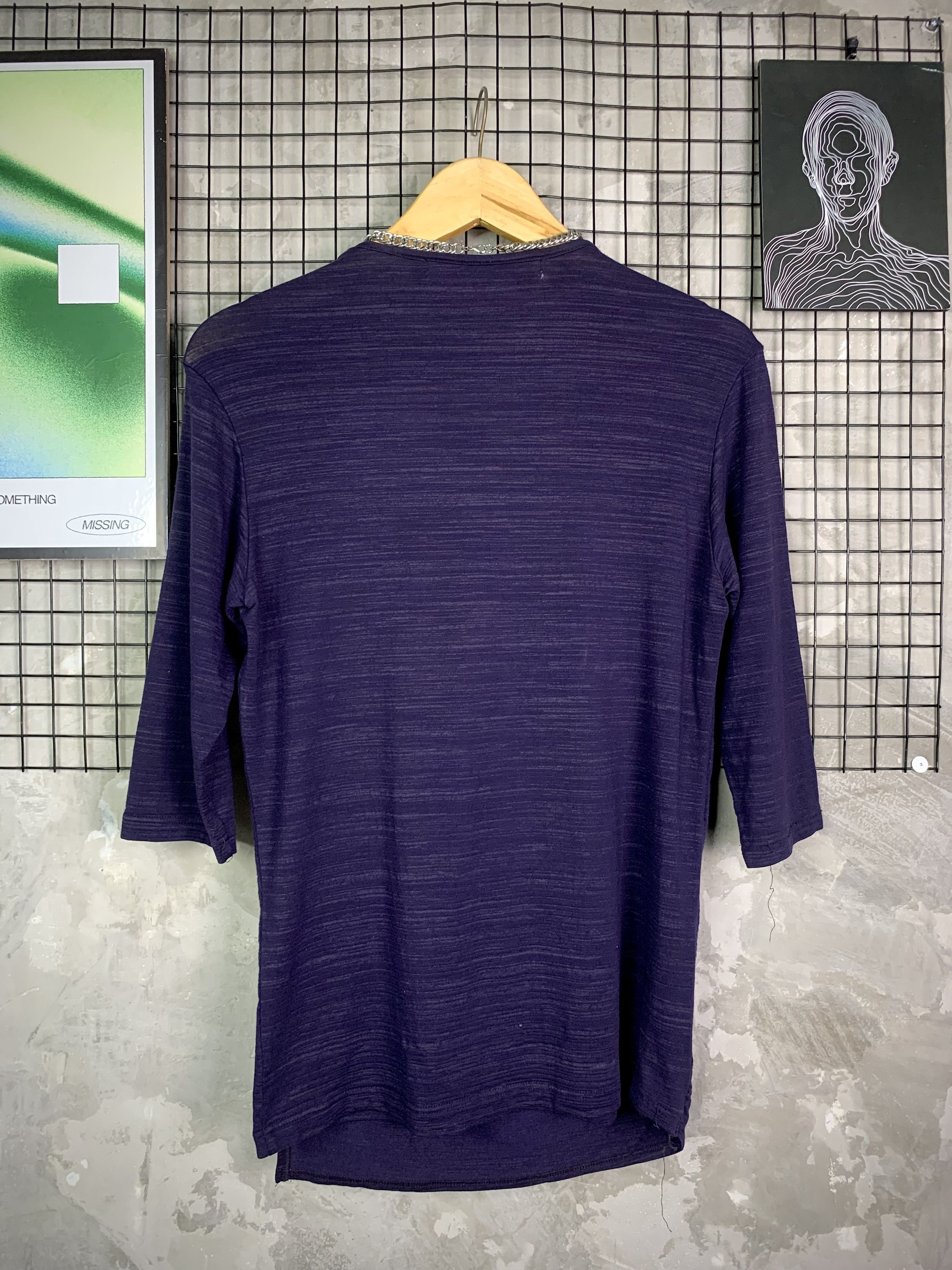 Schlussel Schlussel Goth Asymmetric Draped Cowl Neck LongSleeve Size US S / EU 44-46 / 1 - 6 Thumbnail