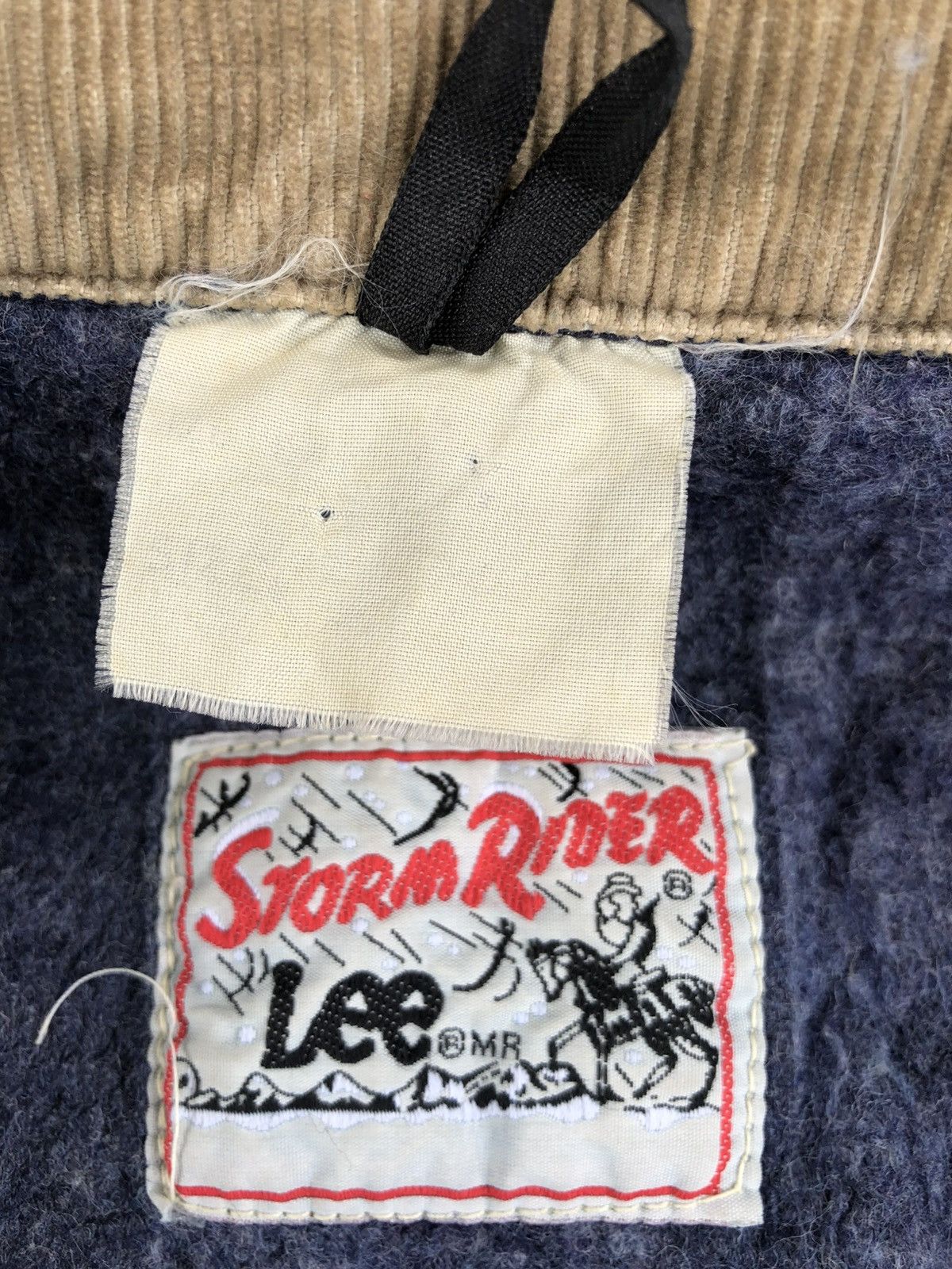 Lee Vintage Lee Storm Rider Blanket Lined Denim Jacket Baggy Size US L / EU 52-54 / 3 - 21 Thumbnail