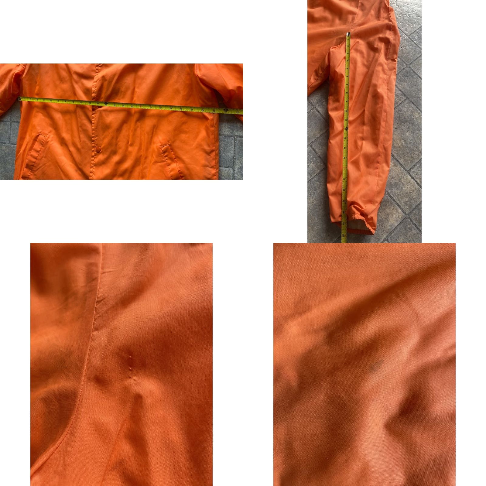 Vintage VINTAGE Montgomery Ward Orange Jacket Snap Men’s XL Tall VTG Size US XL / EU 56 / 4 - 9 Thumbnail