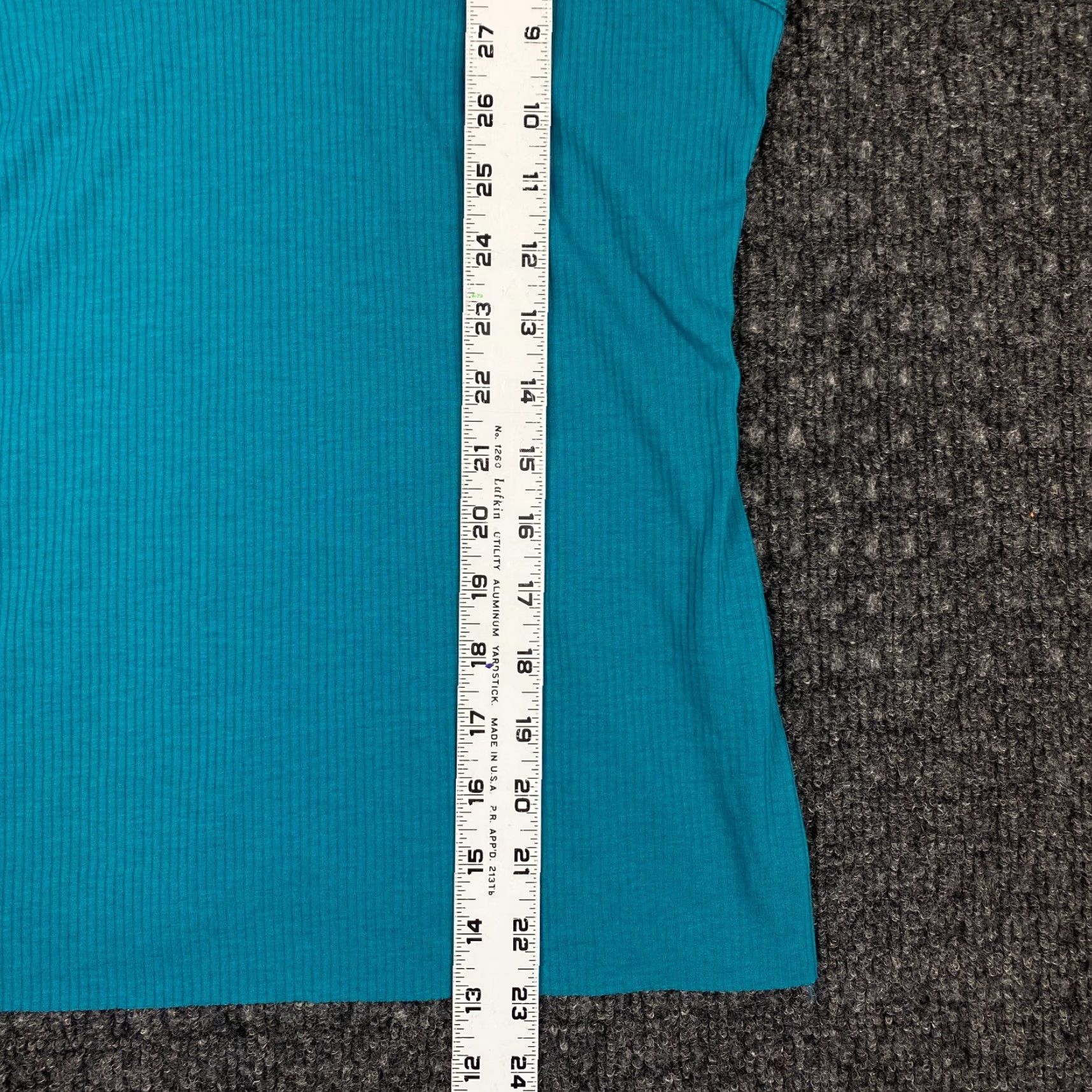 Nike VINTAGE Womens Nike Activewear Tank Top Teal Blue Racerback Ribbed Size 6 Size M / US 6-8 / IT 42-44 - 5 Thumbnail
