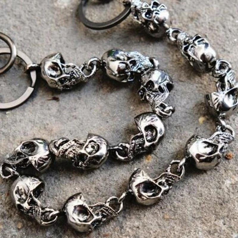Other Skull Linked Waist Chain Size ONE SIZE - 3 Thumbnail