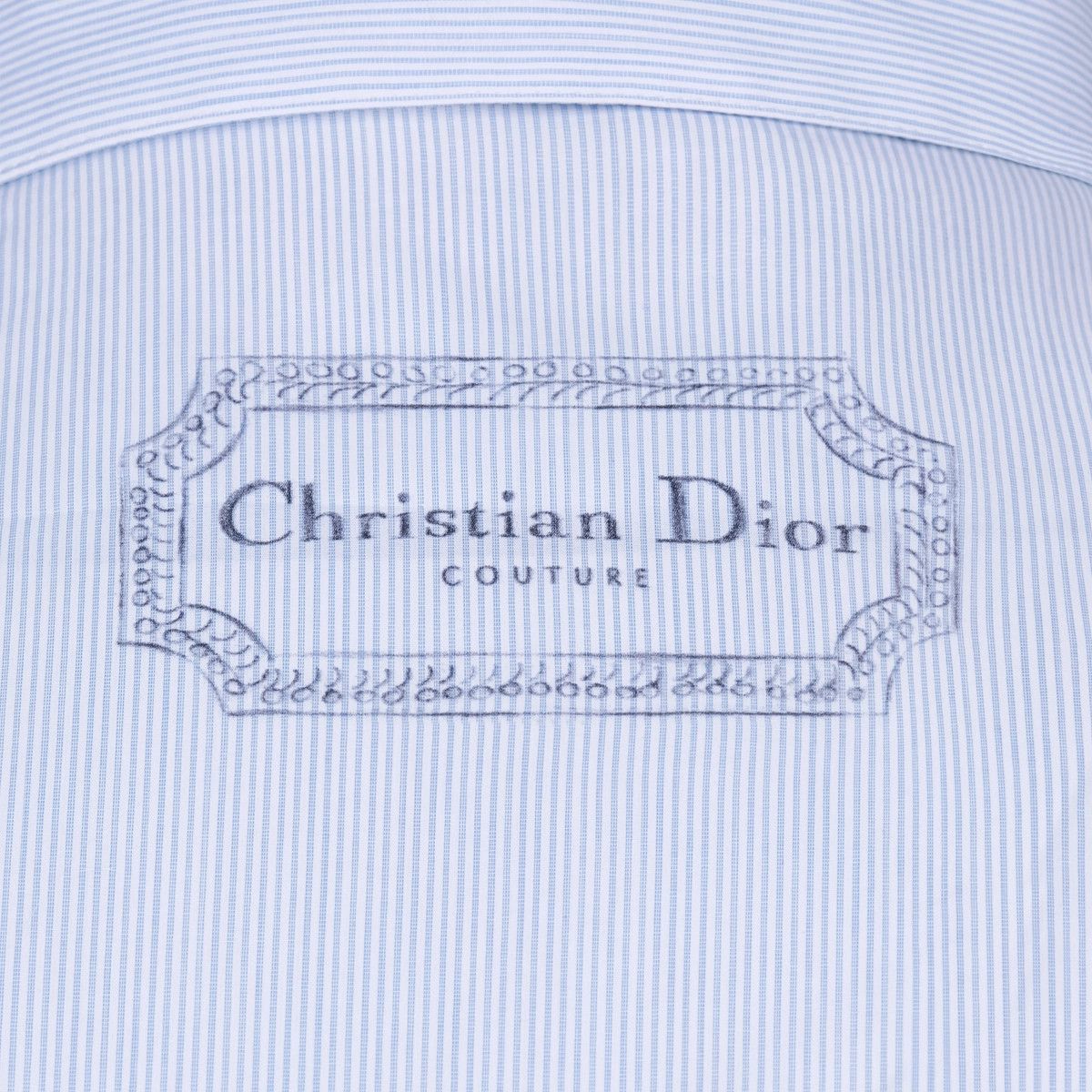 Dior o1bcso1str1224 Shirt in White/Blue Size US XL / EU 56 / 4 - 3 Thumbnail