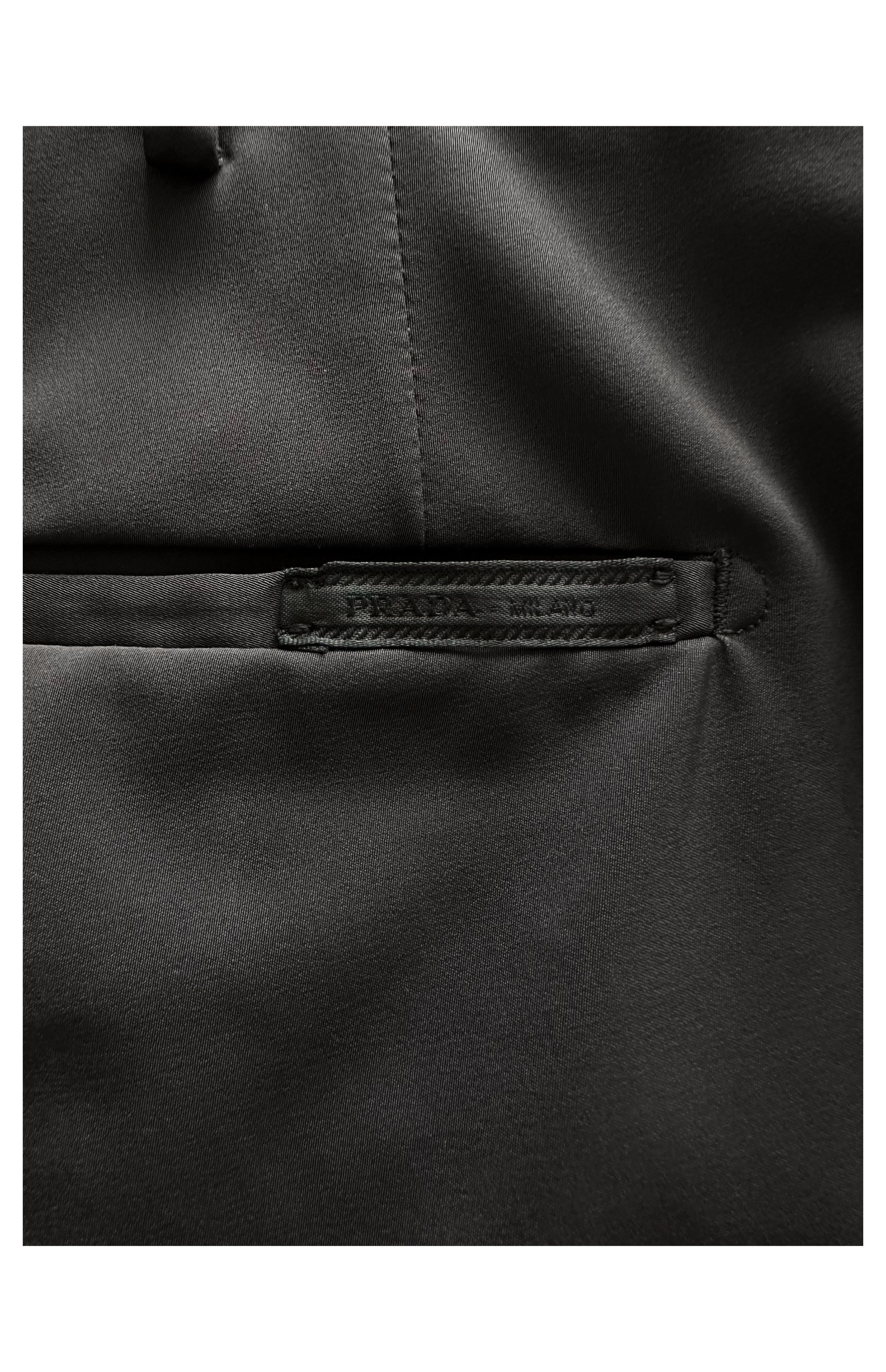 Prada Black Technical Trouser | EU44 (US28-29) Size US 28 / EU 44 - 3 Thumbnail